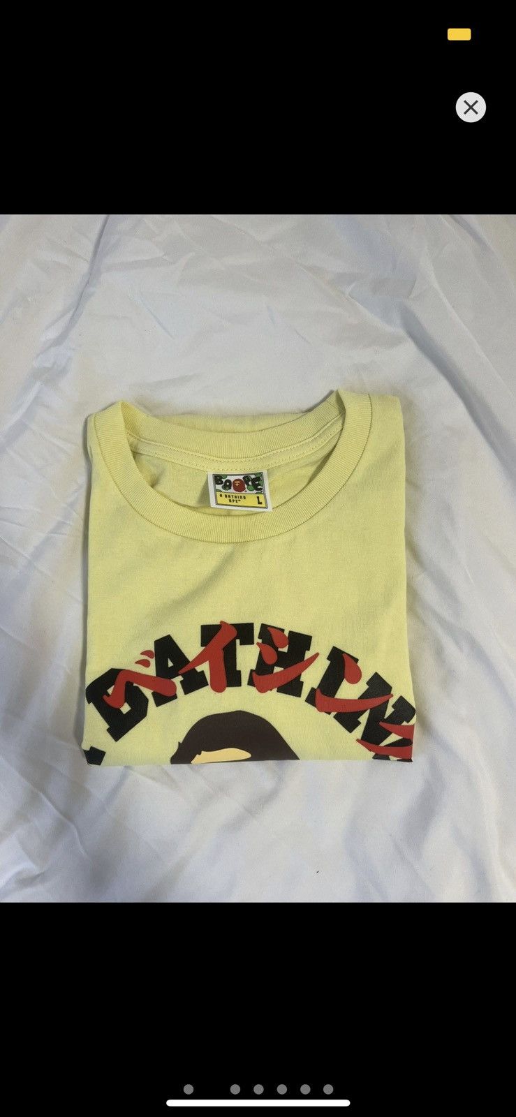 Bape BAPE Katakana College Tee Size US L / EU 52-54 / 3 - 2 Thumbnail