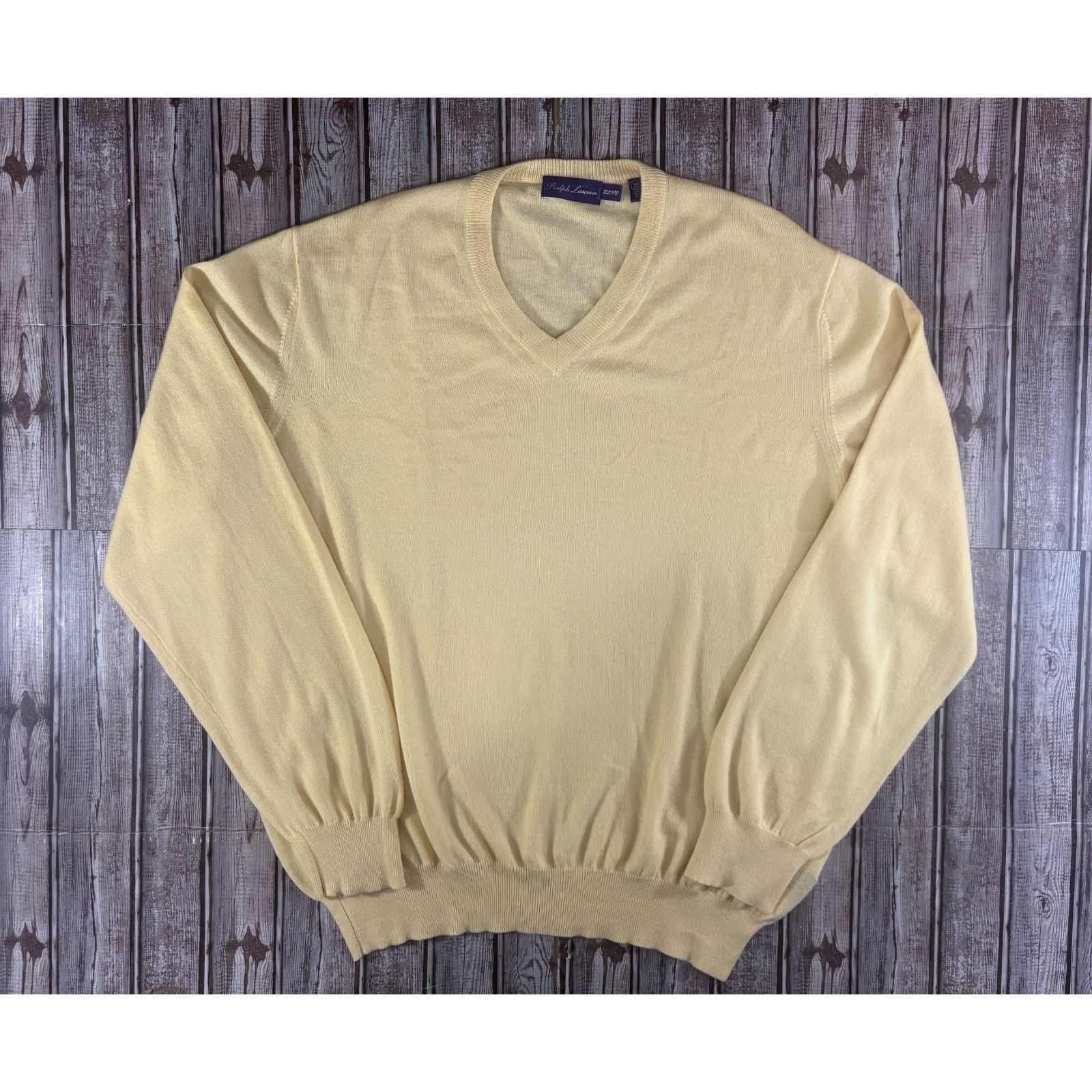 Ralph Lauren Ralph Lauren Purple Label 100% cashmere Sweater Size XL colo Size US XL / EU 56 / 4 - 1 Thumbnail