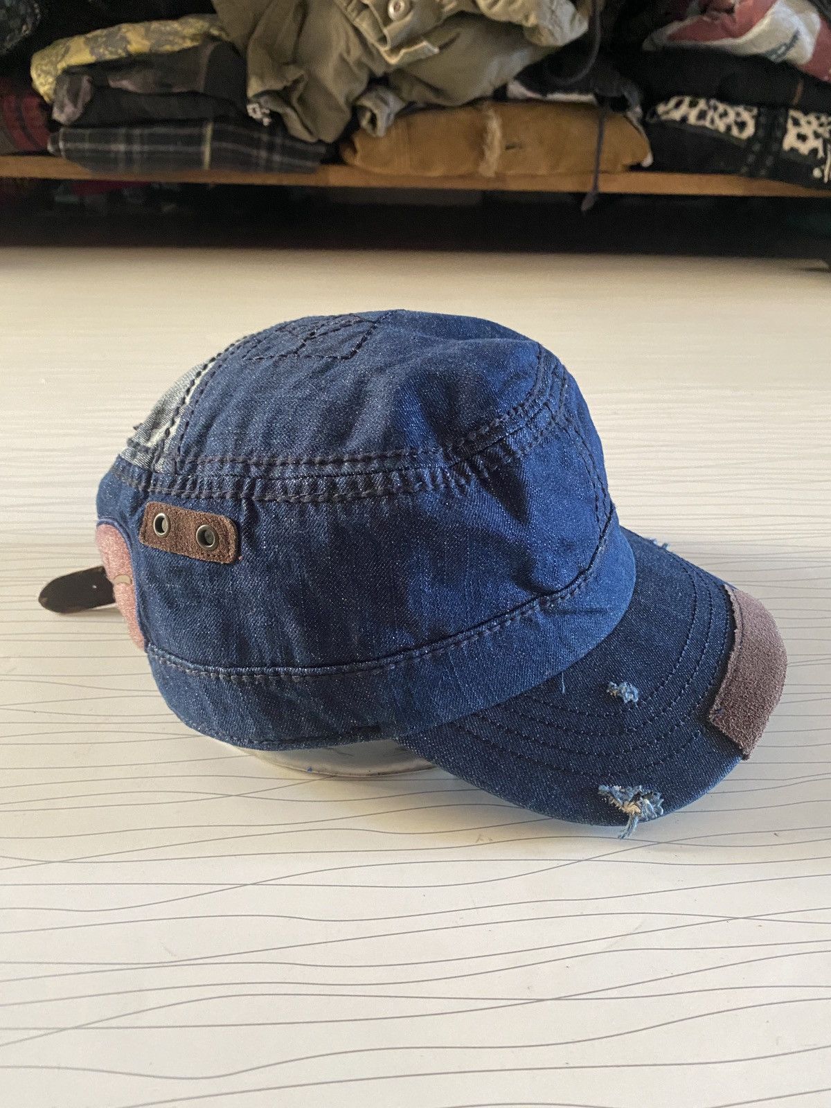 If Six Was Nine Distressed H coustic patrol cap Size ONE SIZE - 3 Thumbnail