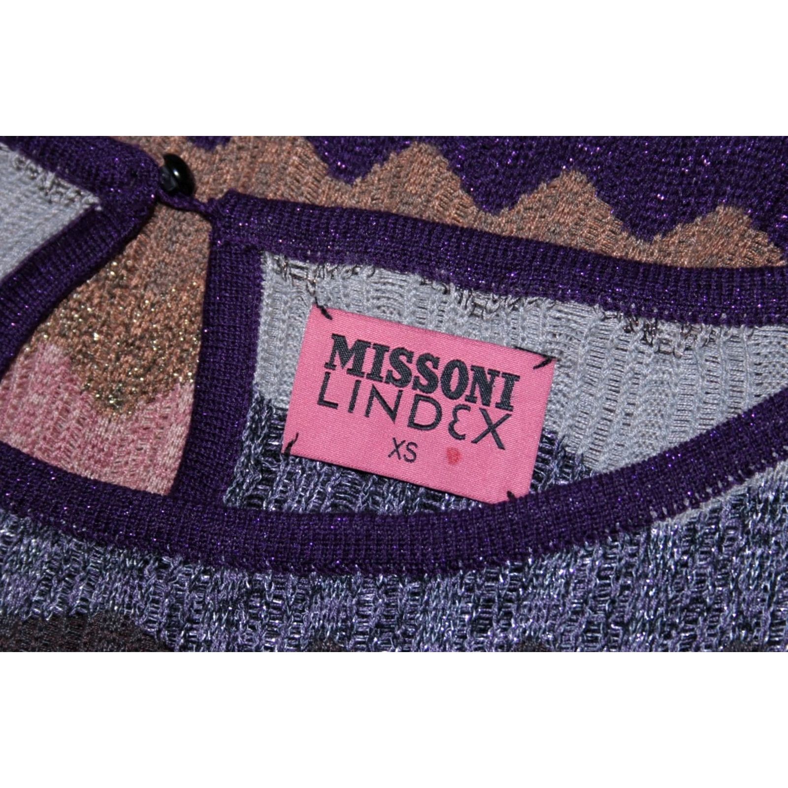 Missoni Missoni XS Womens A-Line Dress Midi Multicoloured Size XS Lindex Brand Missoni Dress Length Midi Colour Multicoloured Women XS Missoni Dress Size XS / US 0-2 / IT 36-38 - 6 Thumbnail