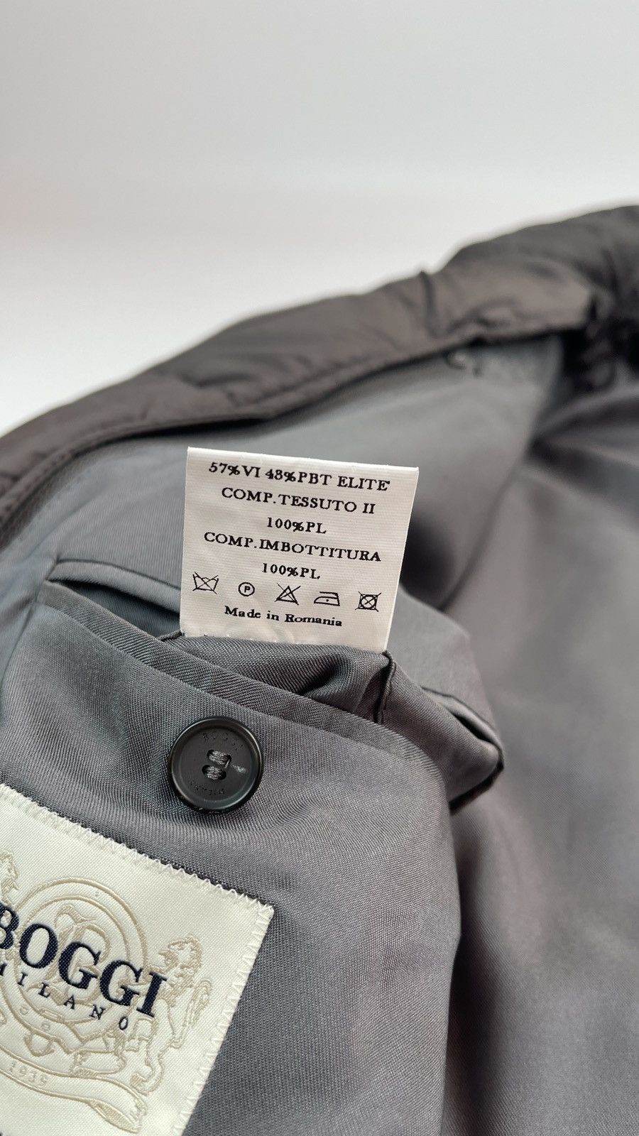 Boggi Boggi Milano Gray Blazer Size 48R - 10 Thumbnail