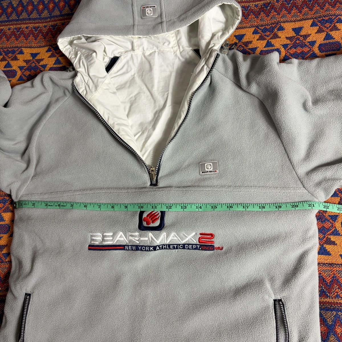 Other Vintage Bear Max 2 USA Reversible Jacket Fleece Mens small Size US S / EU 44-46 / 1 - 12 Thumbnail