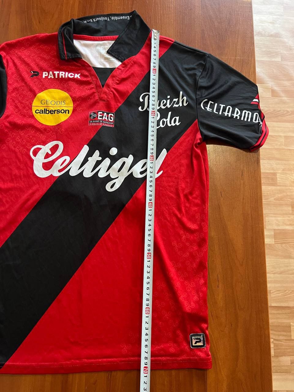 Sports Specialties 2014/15 EA GUINGAMP #15 SORBON MATCH WORN ISSUED JERSEY SZ L Size US L / EU 52-54 / 3 - 19 Thumbnail