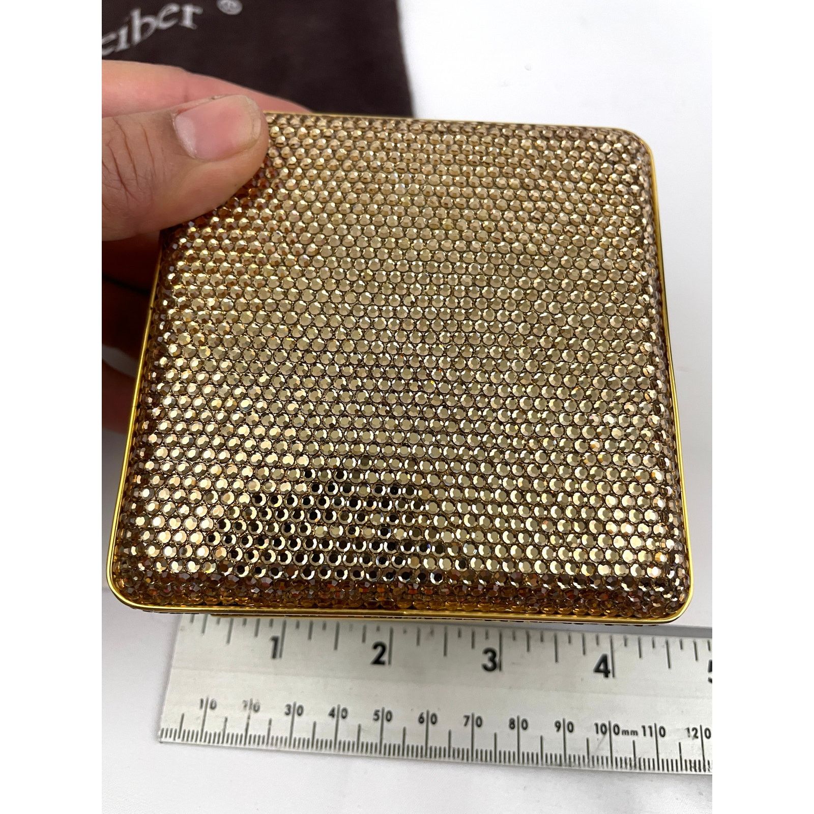 Judith Leiber Judith Leiber Swarovski Crystal Stone Evening Bag Clutch Size ONE SIZE - 11 Thumbnail