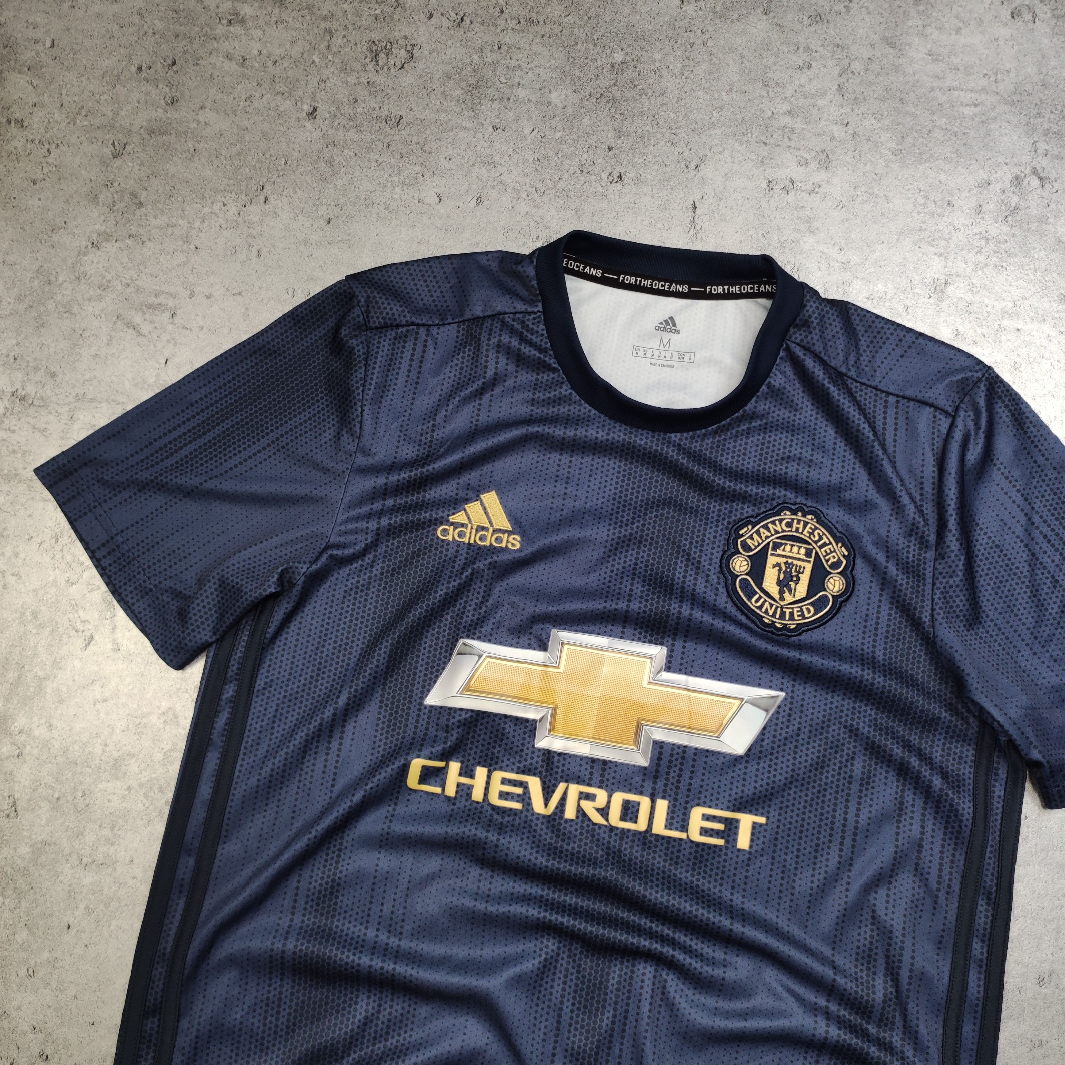 Adidas RARE Adidas x Manchester United Parley Away 2018 Jersey Size US M / EU 48-50 / 2 - 3 Thumbnail