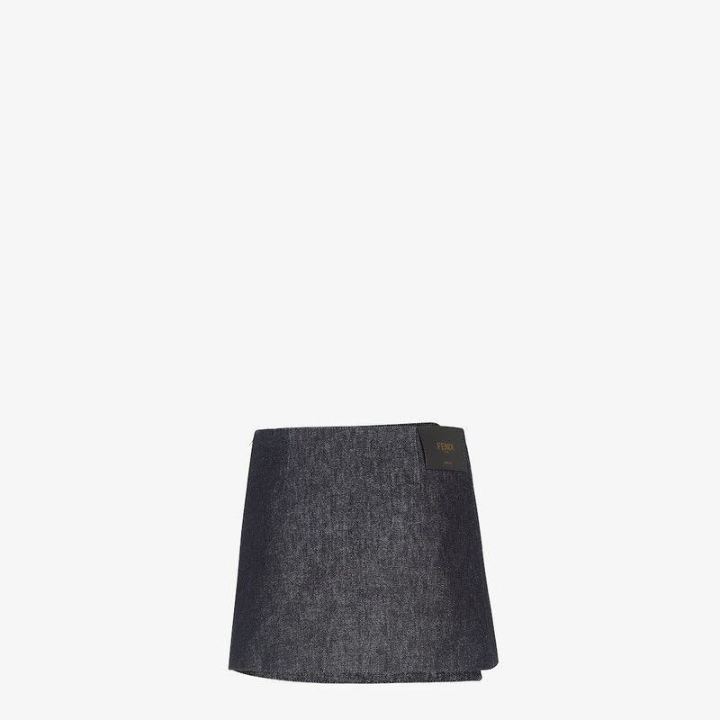 Fendi o1loc1c0426 Skirt in Dark Blue Size 27" / US 4 / IT 40 - 2 Thumbnail