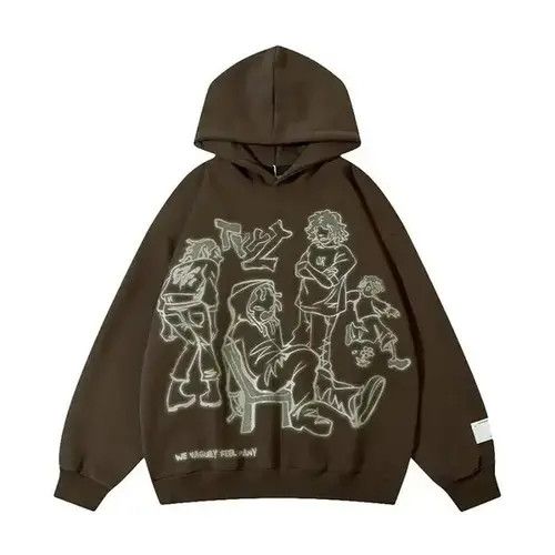 VIBE Boys Graphic Hoodie Size US M / EU 48-50 / 2 - 1 Thumbnail