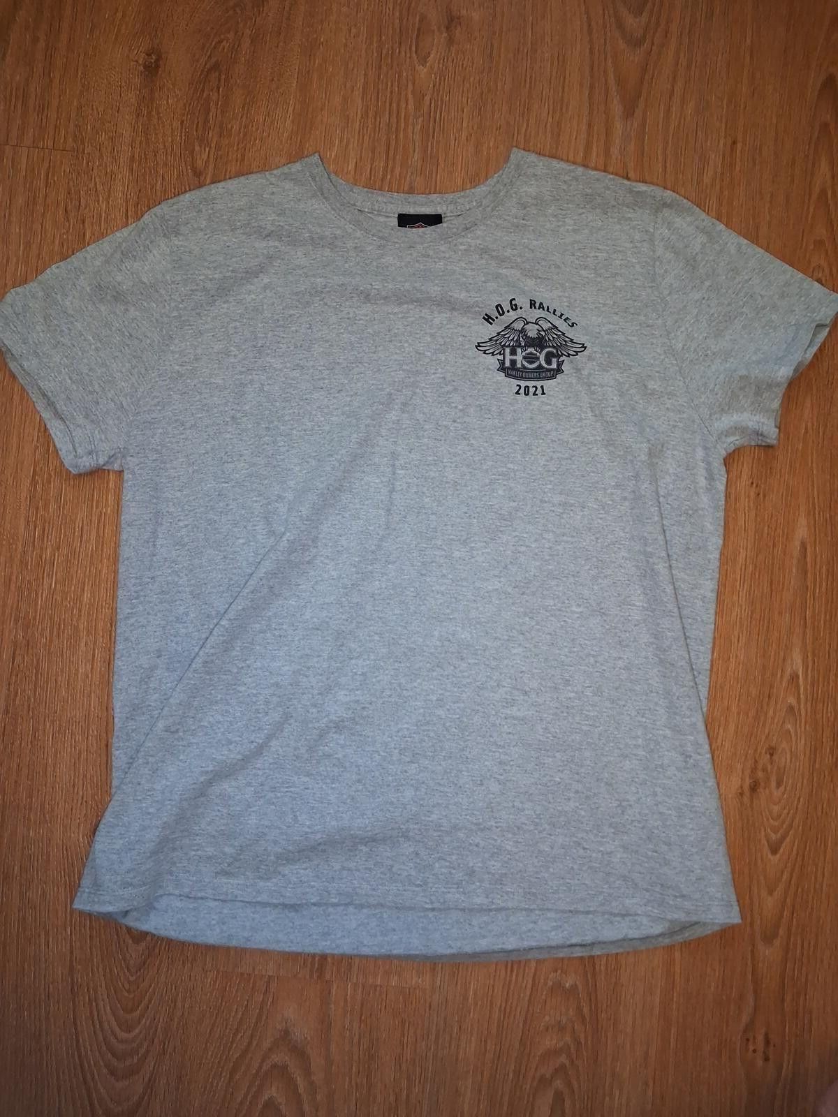Harley Davidson Harley Davidson T Shirt XL Gray Cotton Rocky Mountain HOG Size US XL / EU 56 / 4 - 1 Thumbnail