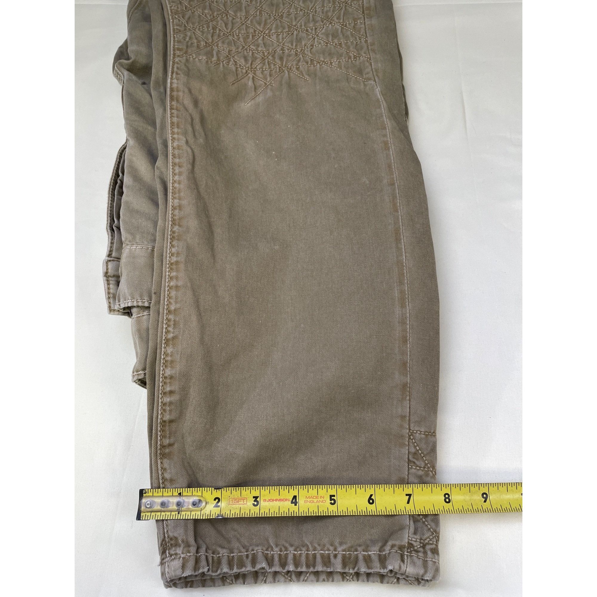 True Religion True Religion Men's Tan Straight Leg Pants 36x31 SKU 5990 Size US 36 / EU 52 - 7 Thumbnail