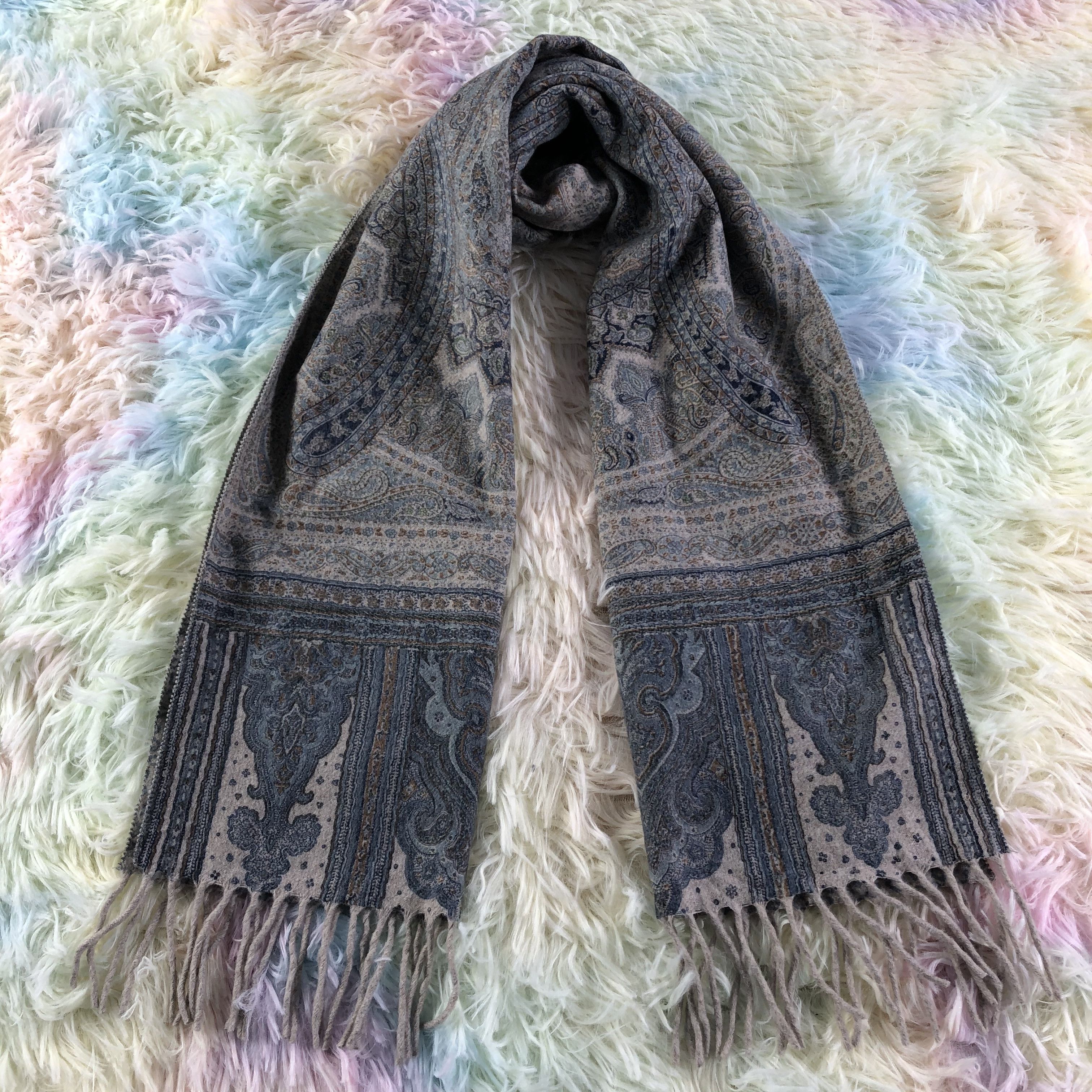 Vintage Glen Prince Scarf / Muffler / Neckwear - KM489 Size ONE SIZE - 1 Thumbnail