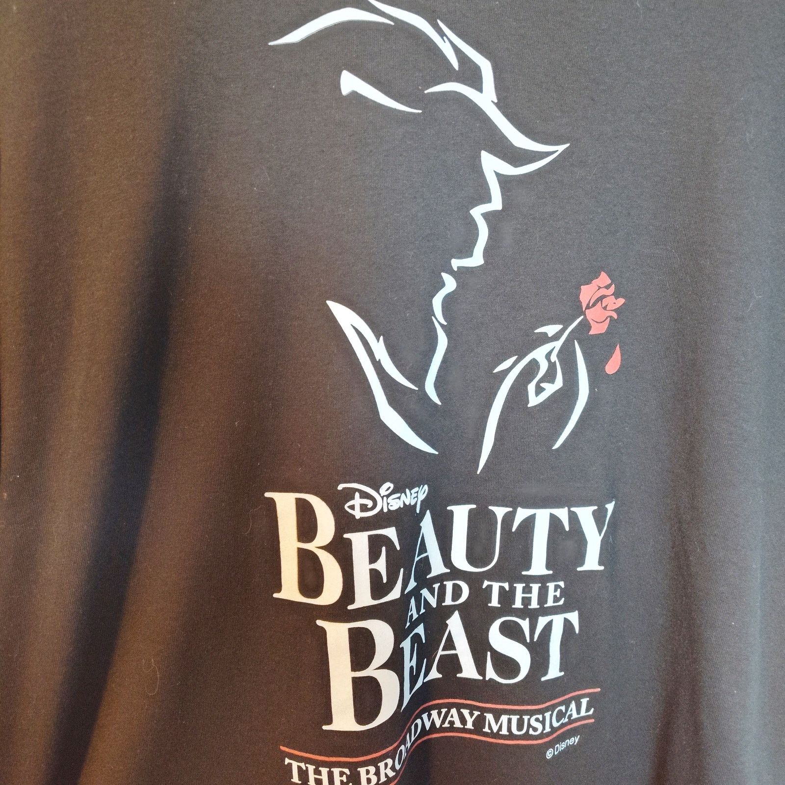 Disney Disney Beauty and the Beast Broadway Musical T Shirt XL Size US XL / EU 56 / 4 - 2 Thumbnail
