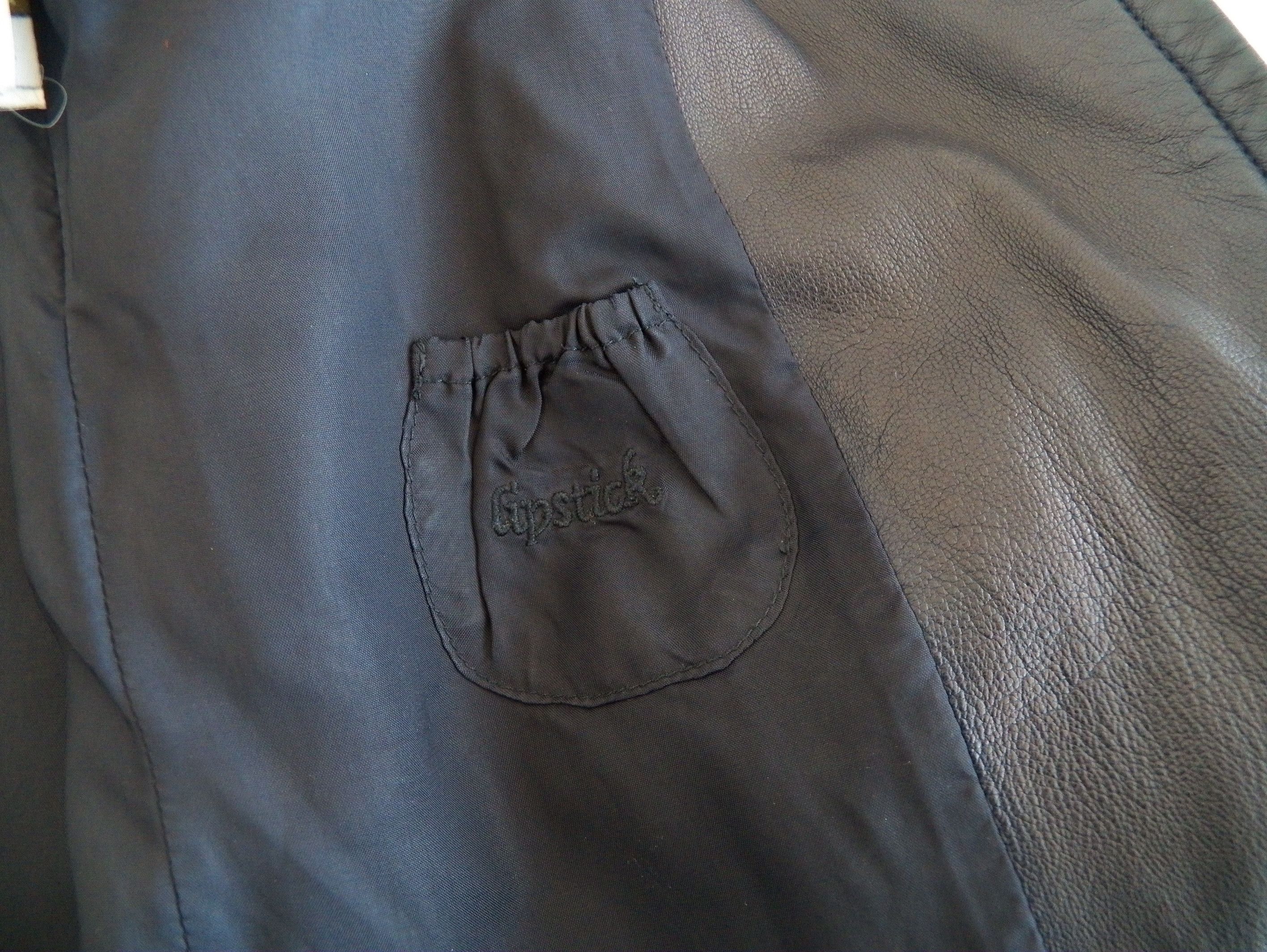 Anya Hindmarch Anya Hindmarch Designer Coat Overcoat Wool Leather Trim Size M / US 6-8 / IT 42-44 - 7 Thumbnail
