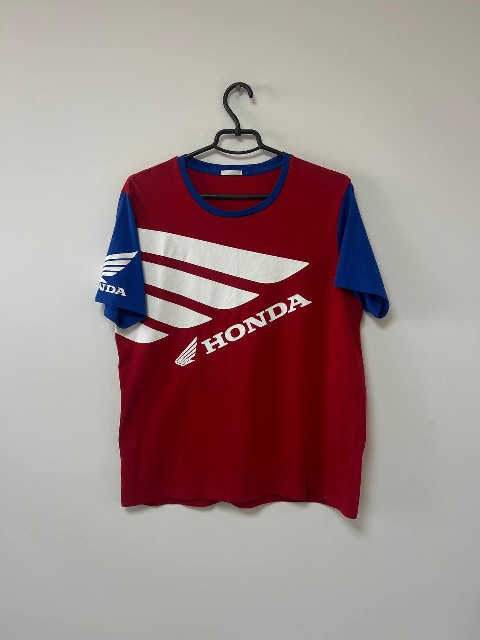 Honda Vintage Honda Racing T shirt Motorcycle Jersey Big logo M Size US M / EU 48-50 / 2 - 2 Thumbnail