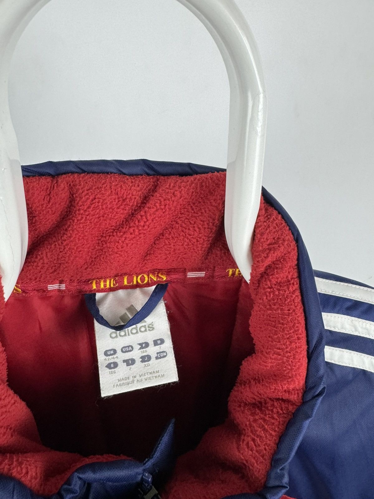Adidas 2008 Adidas British & Irish Lions South Africa Rugby Jacket Size US XL / EU 56 / 4 - 3 Thumbnail