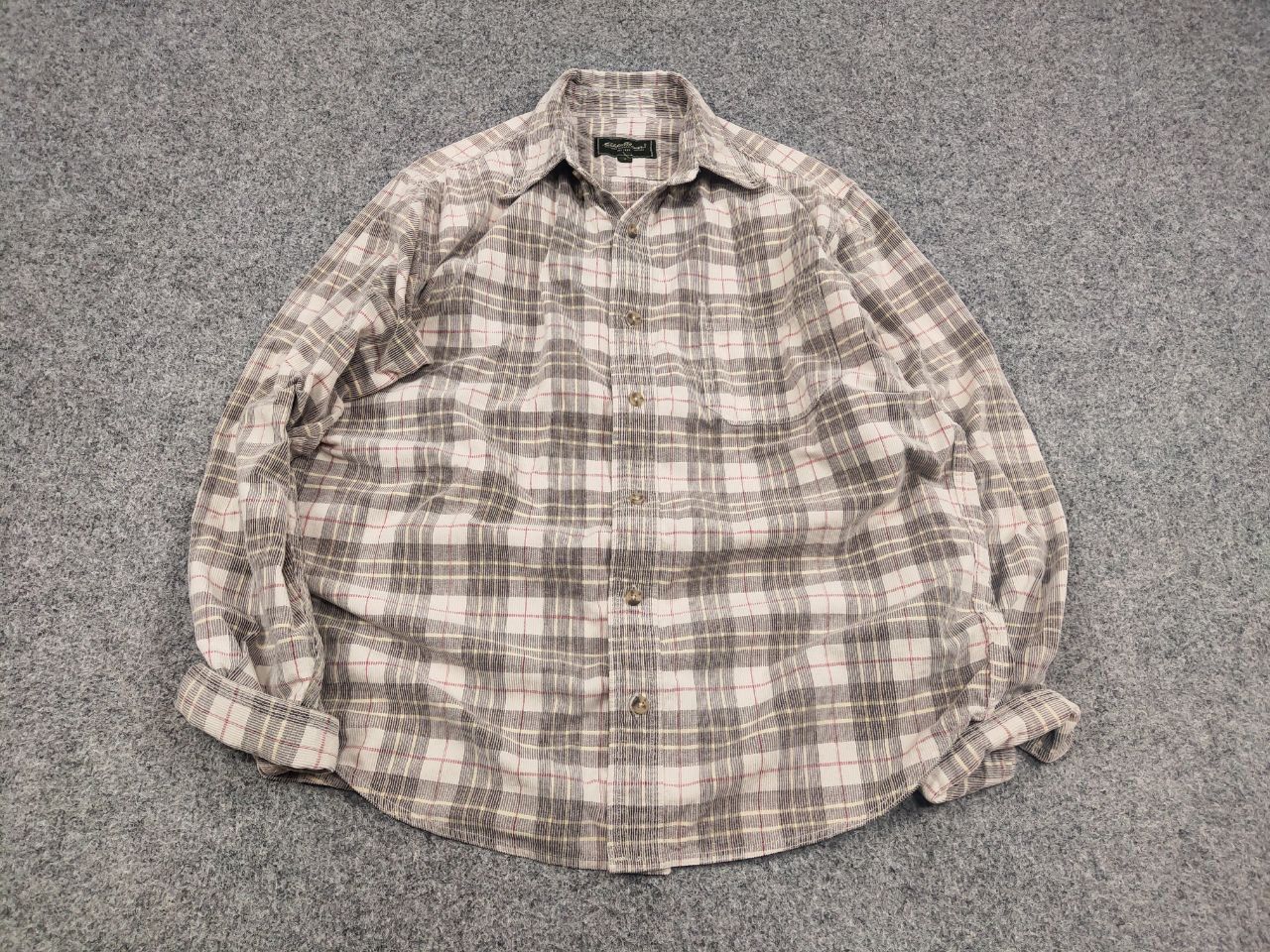 Eddie Bauer Vintage eddie bauer usa Japan Design Corduroy Check Shirt Size US S / EU 44-46 / 1 - 2 Thumbnail