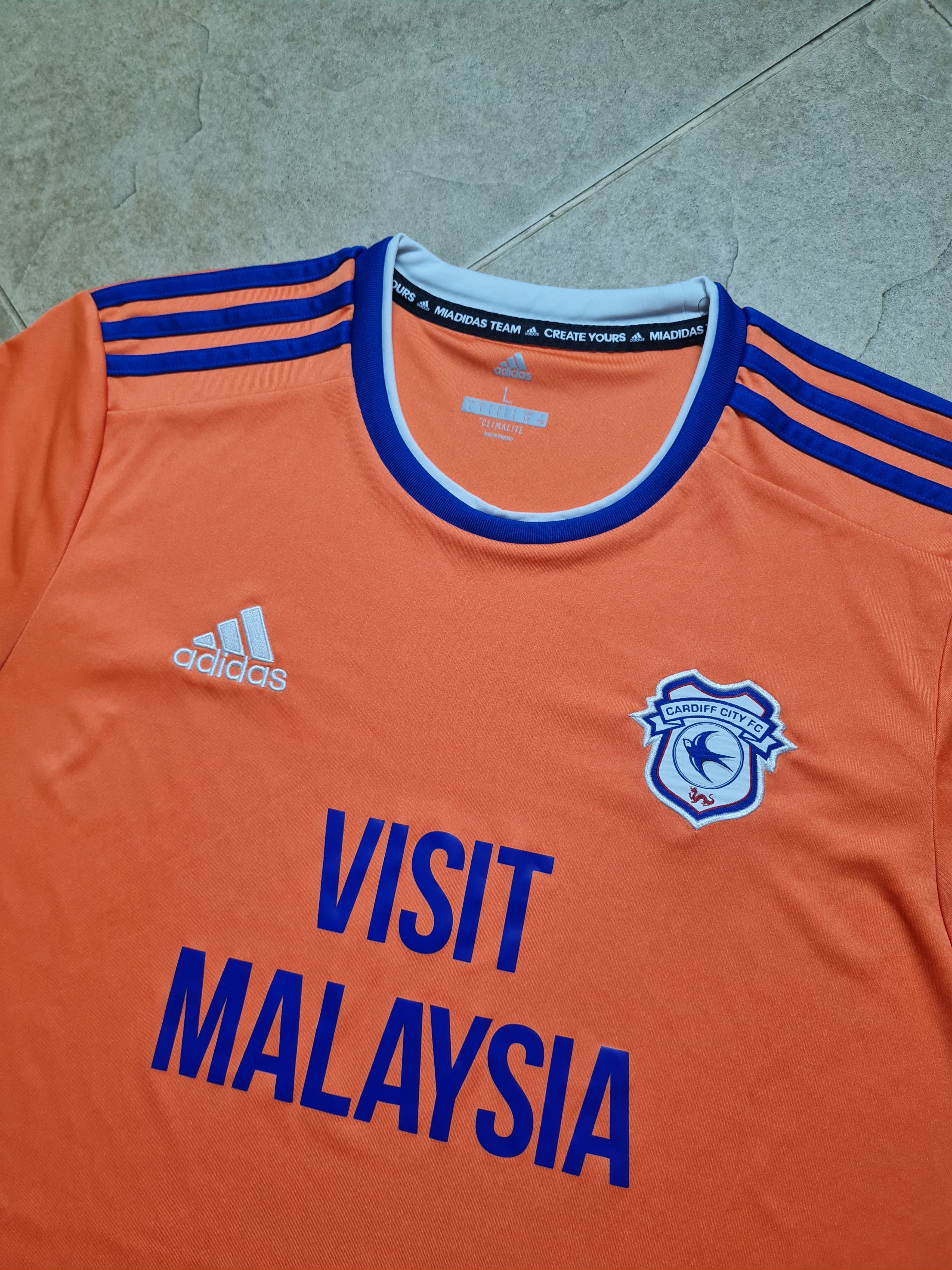 Adidas Jersey Soccer Adidas Cardiff City Football Shirt 2019/2020 L Size US L / EU 52-54 / 3 - 23 Thumbnail