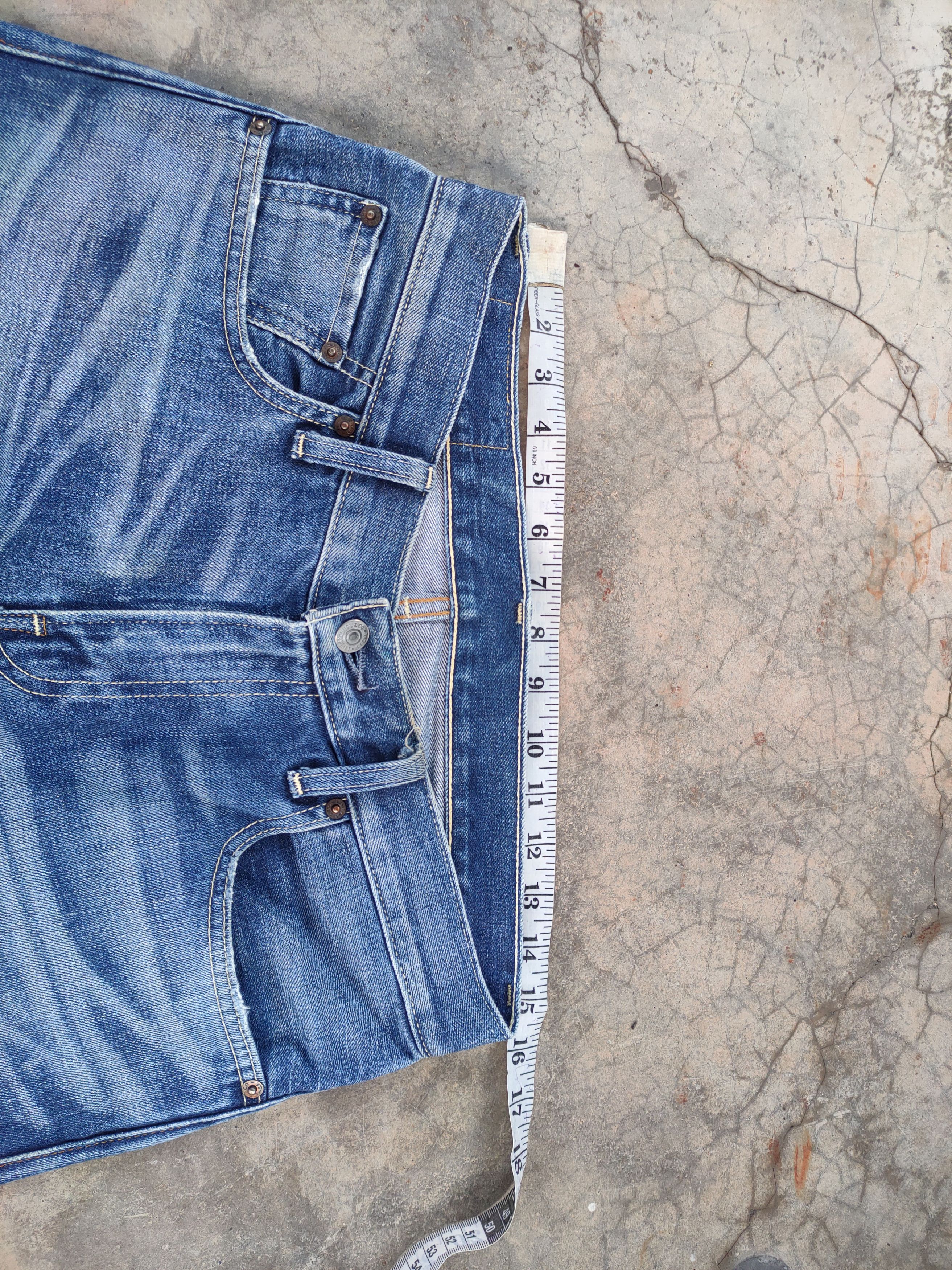 Levi's Vintage Clothing W30 LEVI'S 502 SELVEGE FADED DISTRESSED JEAN DENIM PANTS Size US 30 / EU 46 - 5 Thumbnail