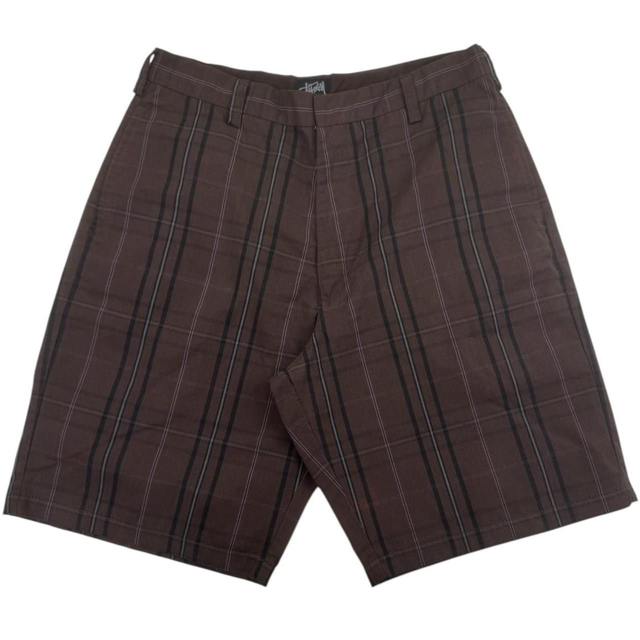 Stussy Vintage Stussy Plaid Shorts Size US 32 / EU 48 - 2 Thumbnail