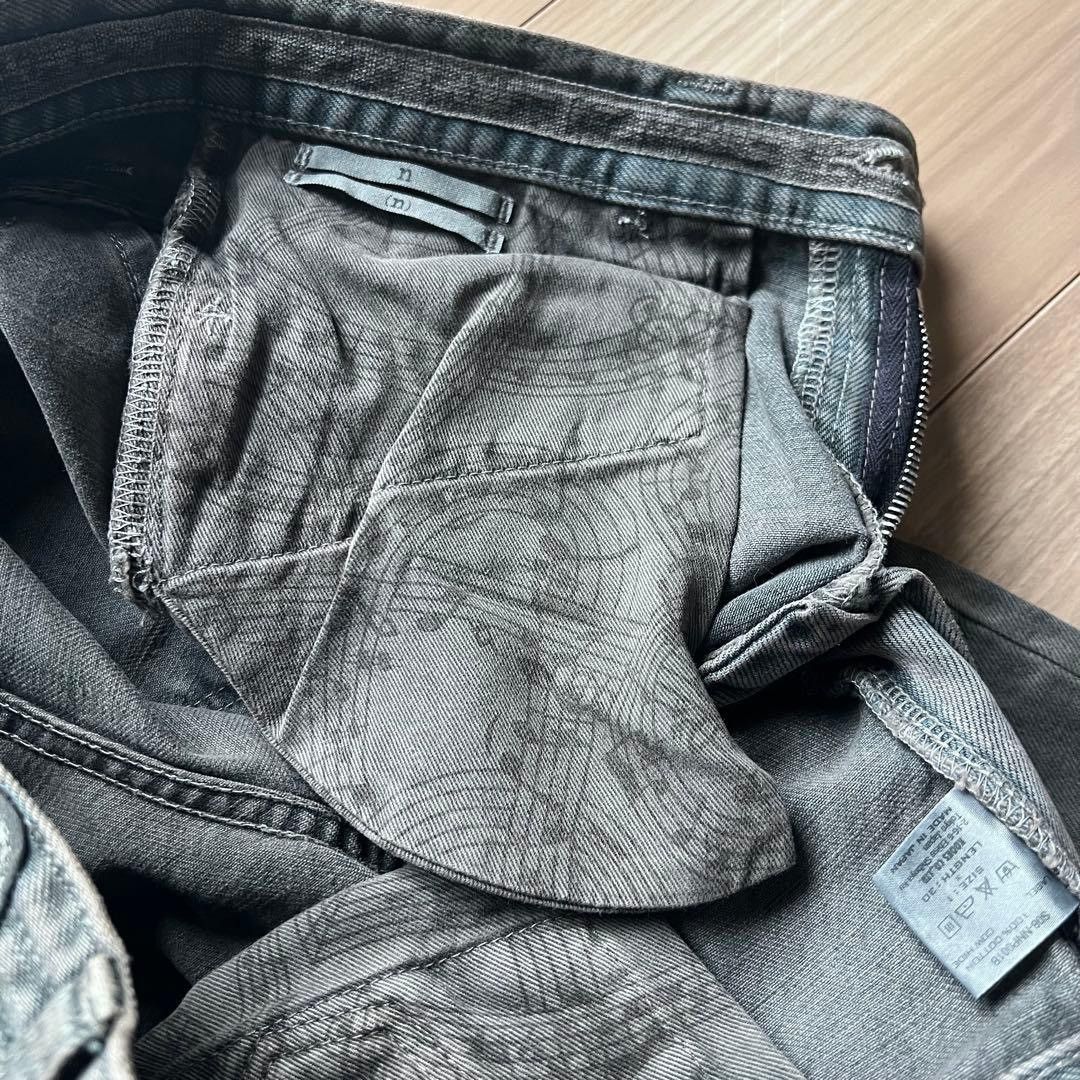 Number (N)ine New Unworn Number (N)ine SS08 Mud Pain Denim Size US 30 / EU 46 - 8 Thumbnail