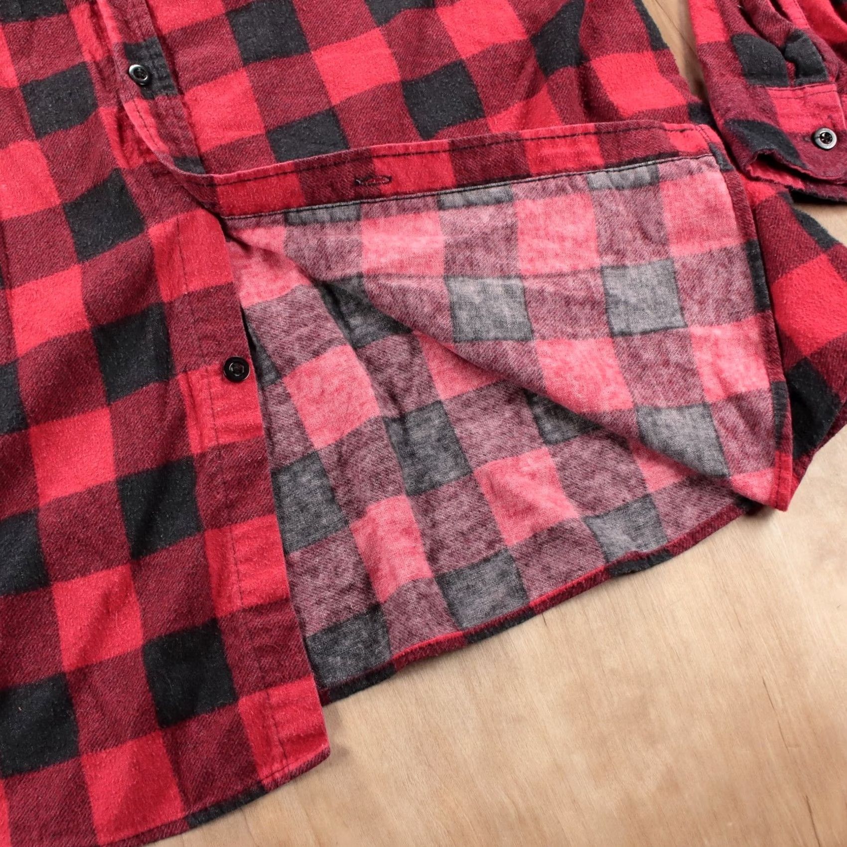 Haband VINTAGE Haband Shirt XL Plaid Grunge Punk 90s 00s Indie Mens Size US XL / EU 56 / 4 - 4 Thumbnail