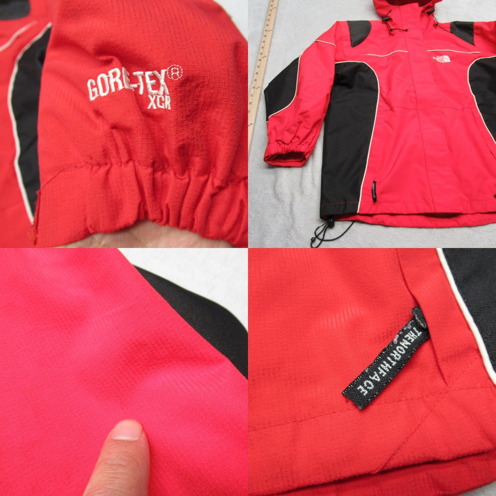 The North Face The North Face Summit Series Gore Tex Mens Small Jacket Red Hood 3in1 Shell 3-in-1 Jacket Zip Hiking Camping Casual Travel Mens Jacket Red Size US S / EU 44-46 / 1 - 8 Thumbnail
