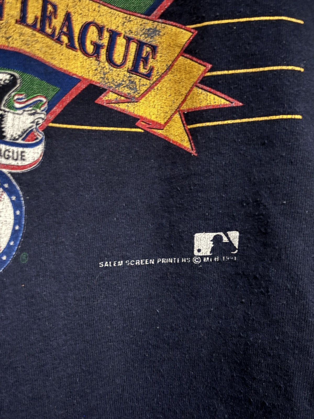 Vintage Vintage Test Print Error Yankees/Magic/Rangers Double Sided Size US L / EU 52-54 / 3 - 5 Thumbnail