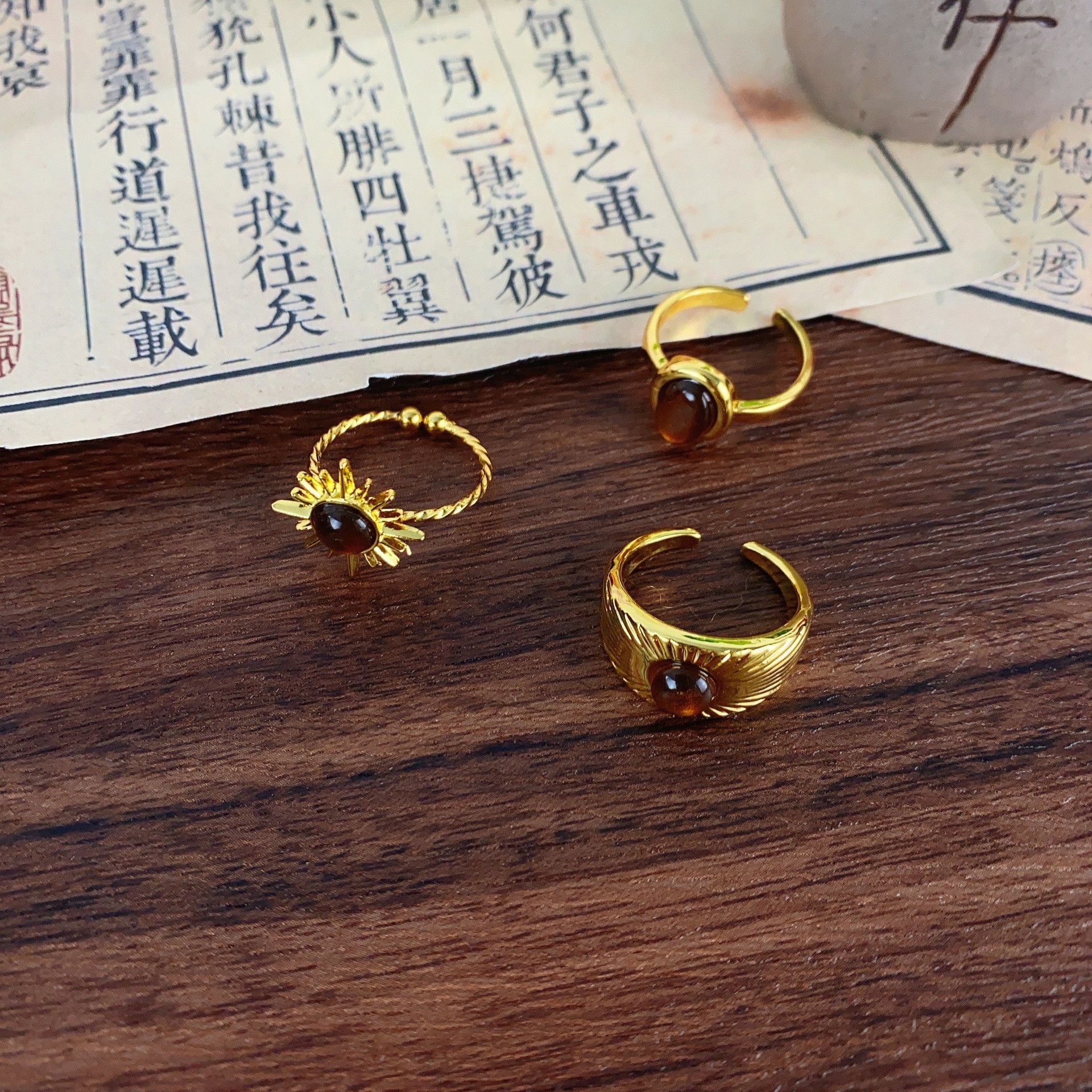 Jewelry Vintage Jewelry Rings Open Size Chrome Ring (Size 7-13) Size ONE SIZE - 3 Thumbnail