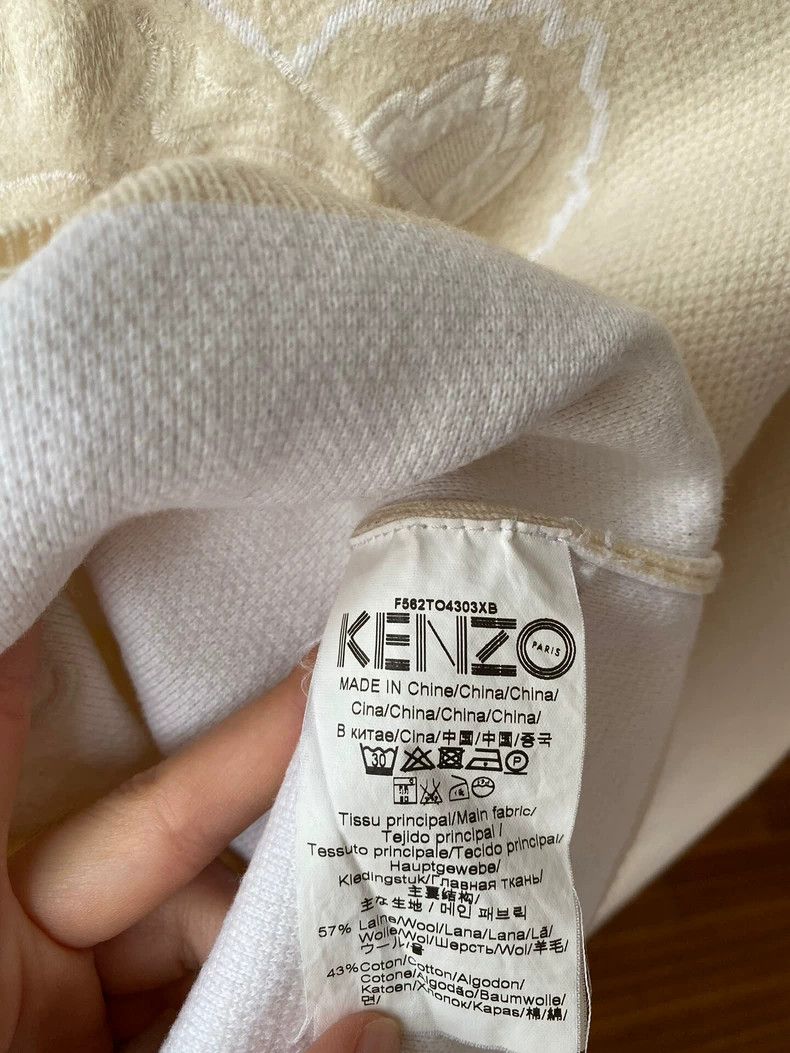 Kenzo KENZO woollen sweater Size L / US 10 / IT 46 - 6 Thumbnail