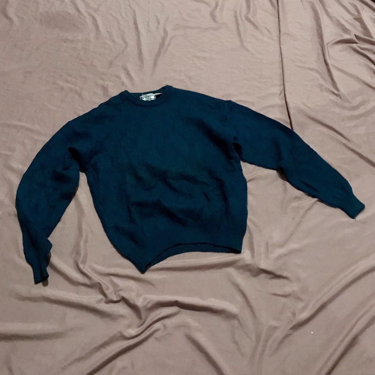 Yves Saint Laurent YVES SAINT LAURENT MADE IN KOREA PURE WOOL DAMIER CREWNECK Size US L / EU 52-54 / 3 - 2 Thumbnail