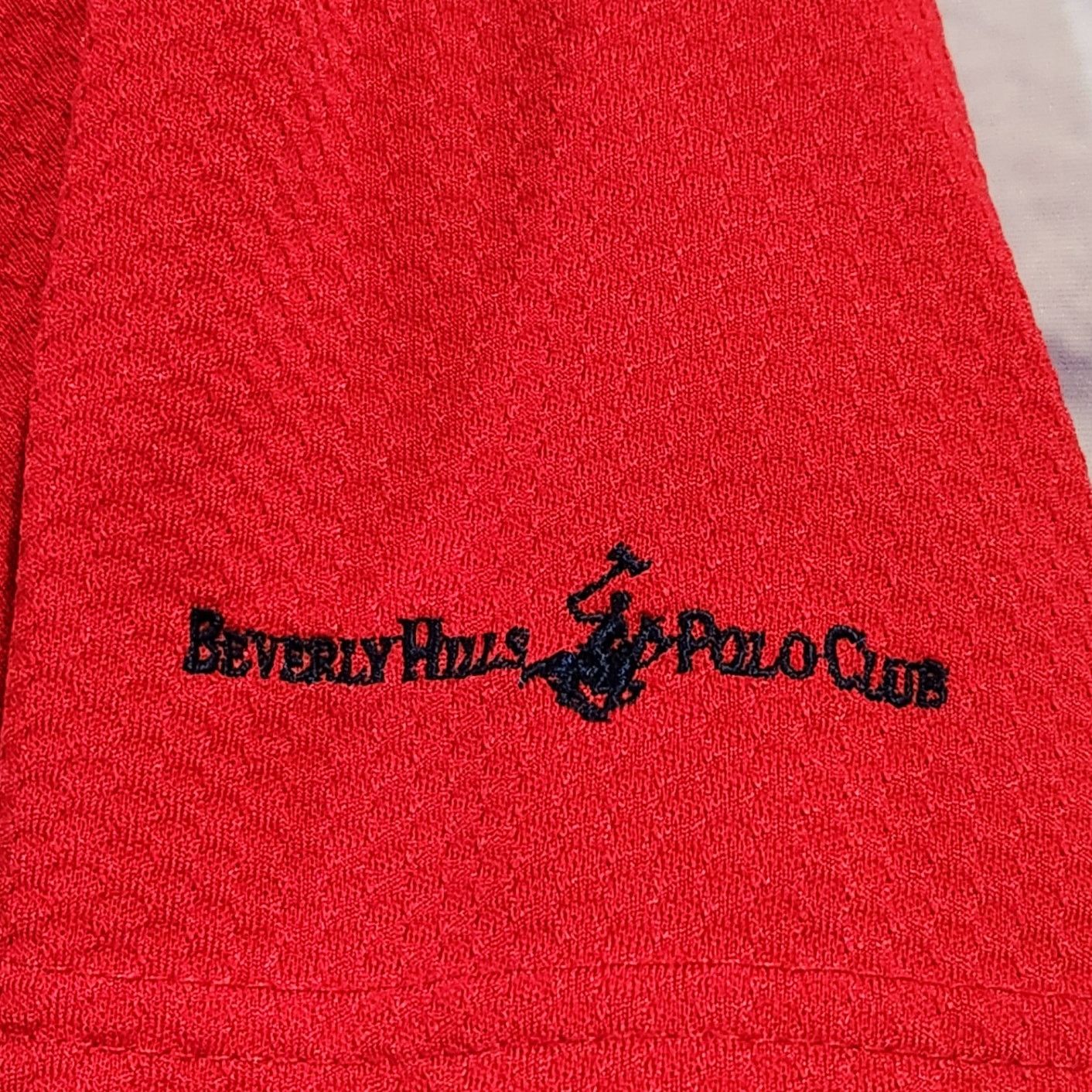 Other Beverly Hills Polo Club Red Short Sleeve Polo Shirt Medium Size US M / EU 48-50 / 2 - 2 Thumbnail