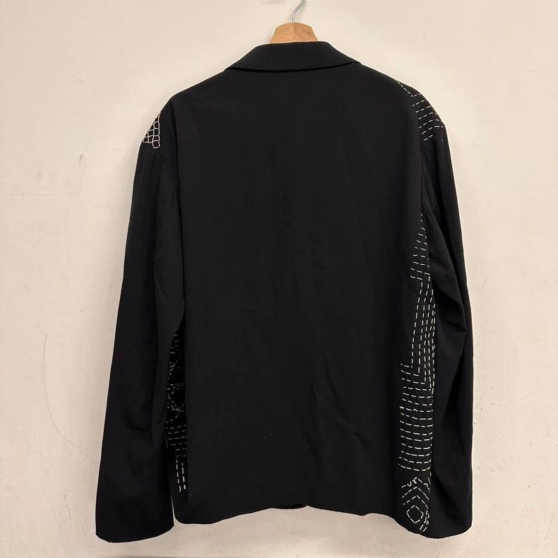 Yohji Yamamoto Yohji Yamamoto 95ss embroidered coat-2505 Size US M / EU 48-50 / 2 - 2 Thumbnail
