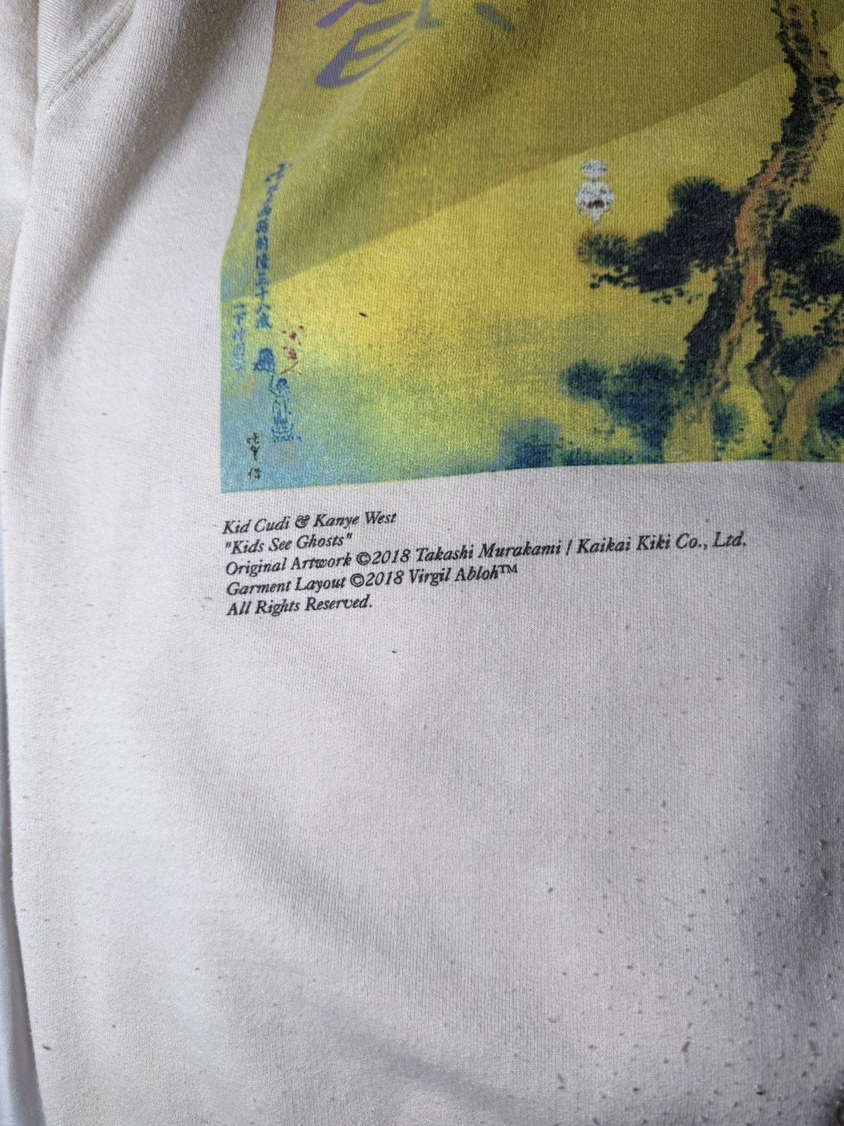 Kanye West Kids See Ghosts Hoodie Cream Medium Kanye West Kid Cudi Size US M / EU 48-50 / 2 - 9 Thumbnail