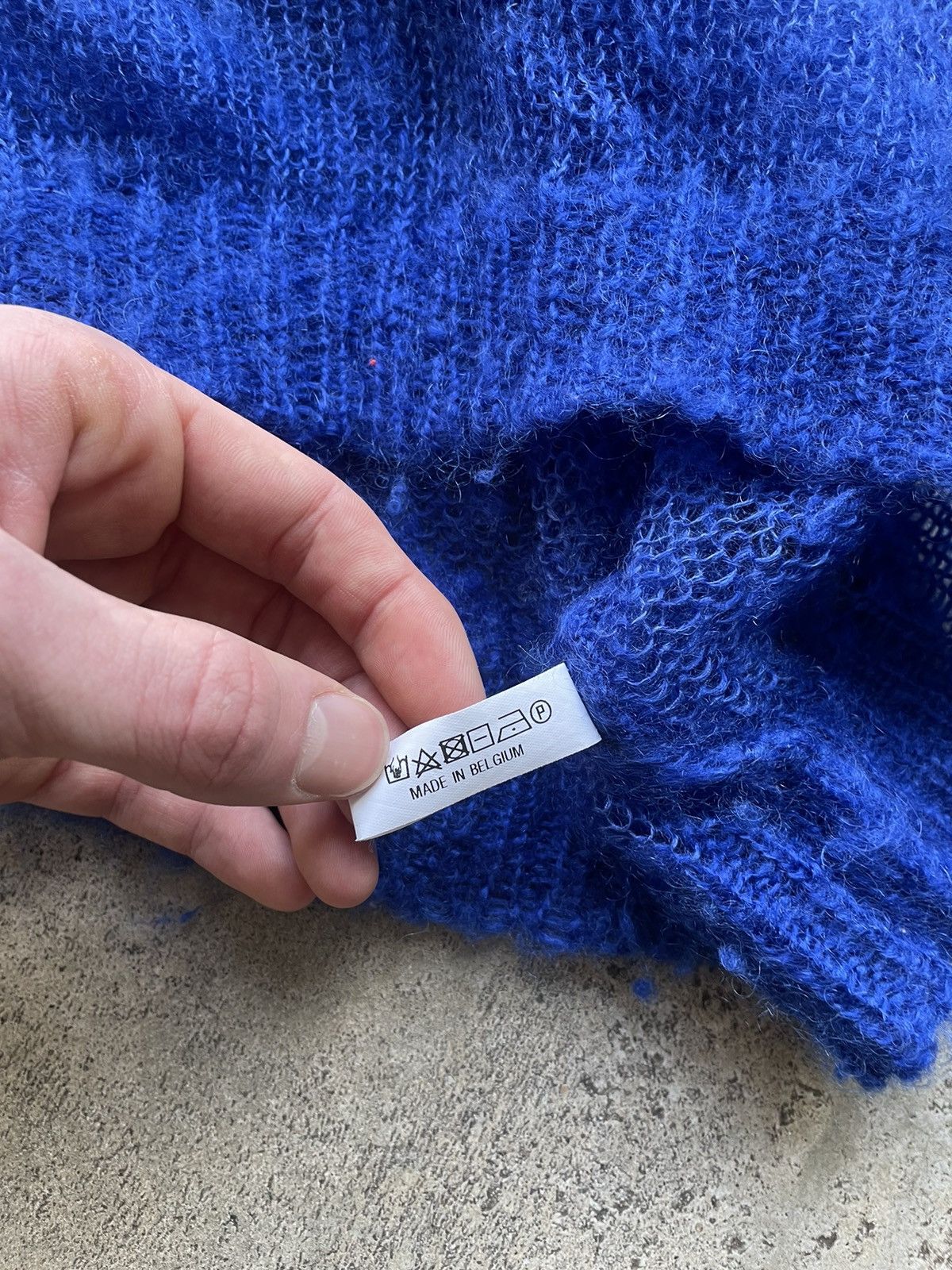 Walter Van Beirendonck Walter Van Beirendonck Mohair Silk Knit Size US L / EU 52-54 / 3 - 9 Thumbnail