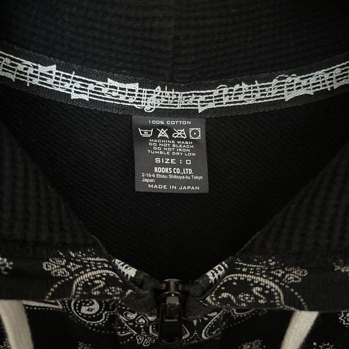 Number (N)ine NUMBER (N)INE 07AW Limited Bandana Pattern Zip