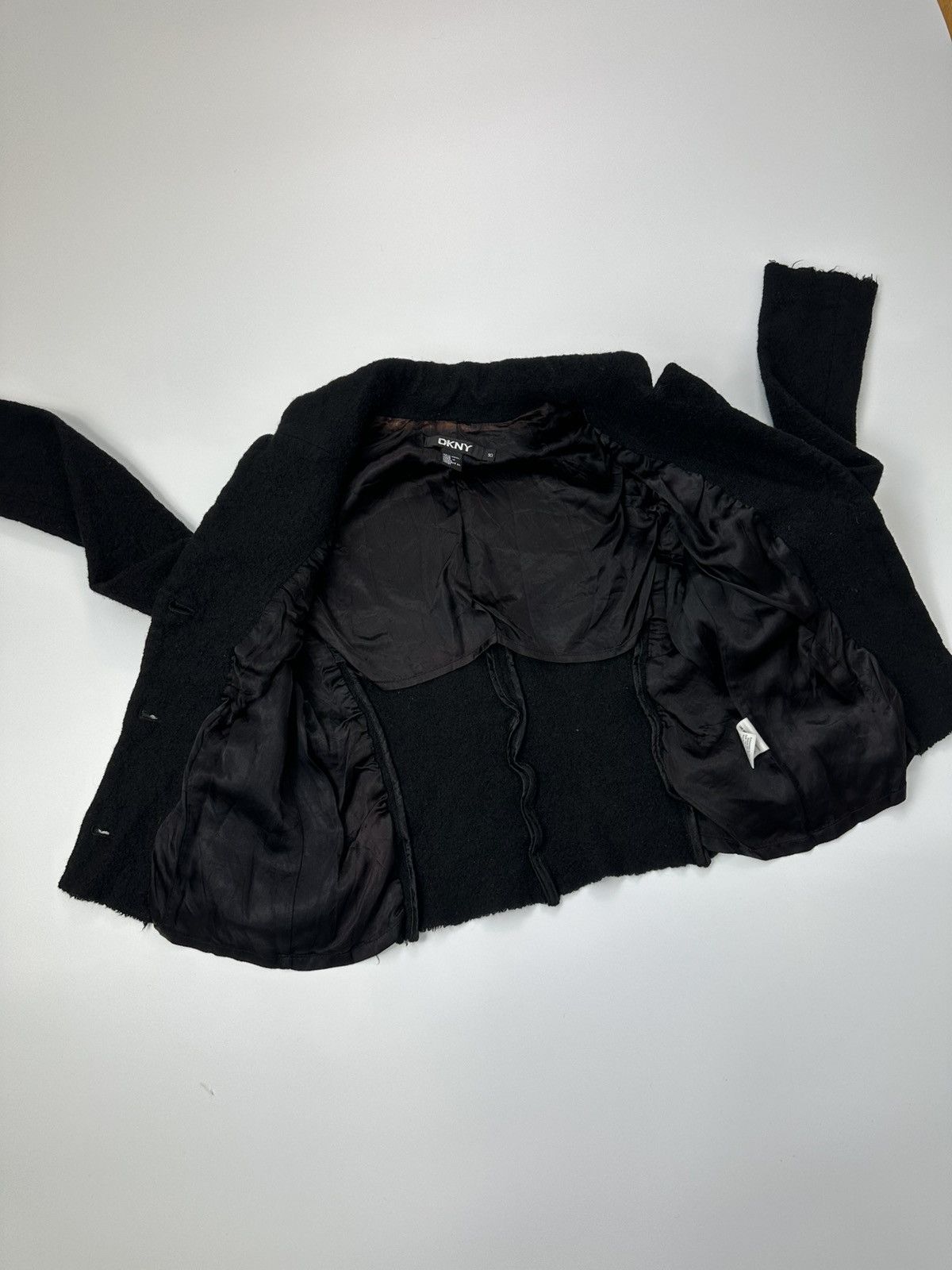 DKNY DKNY Wool Blazer Black Made In Korea Size L / US 10 / IT 46 - 7 Thumbnail