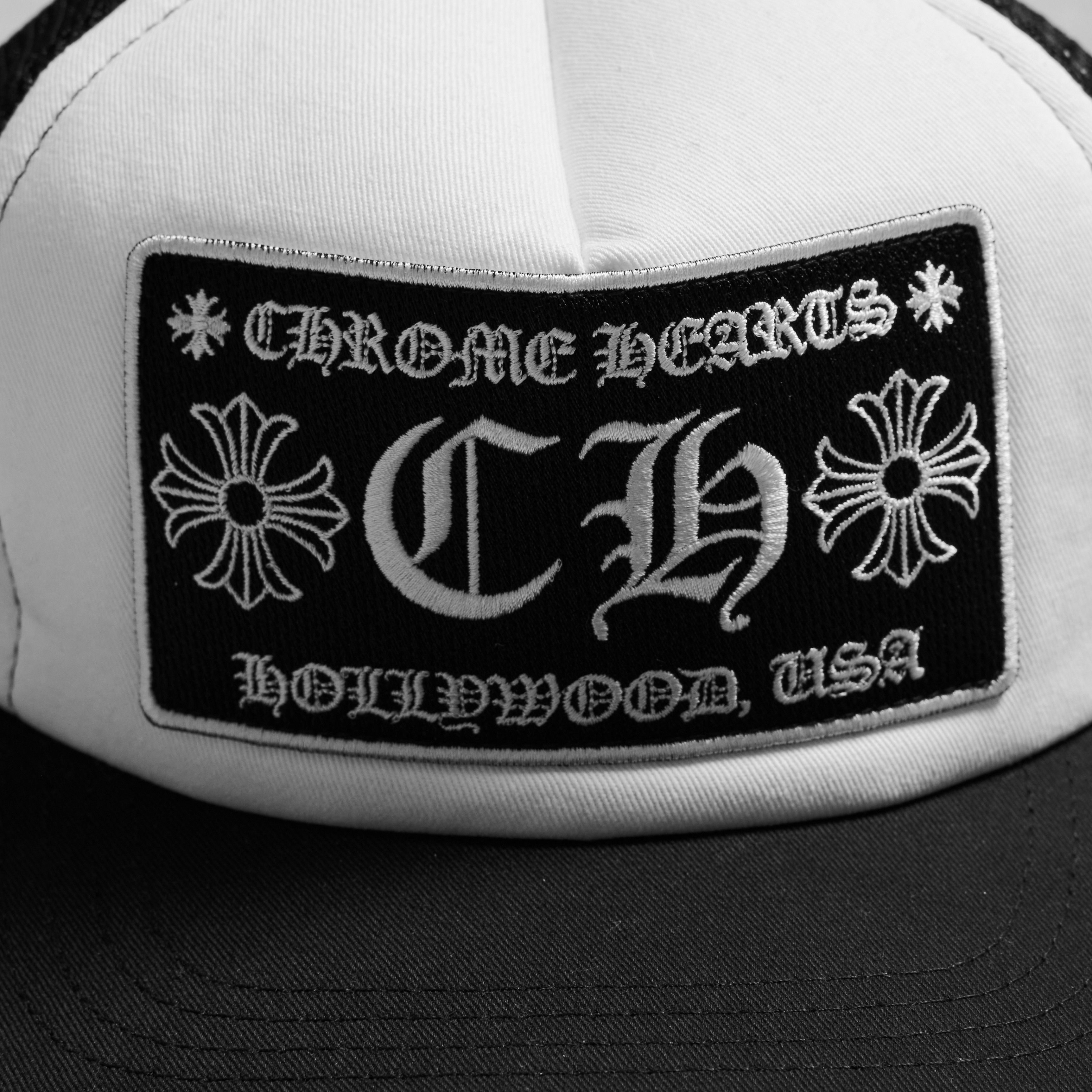 Chrome Hearts CHROME HEARTS CH HOLLYWOOD TRUCKER HAT Size ONE SIZE - 2 Thumbnail