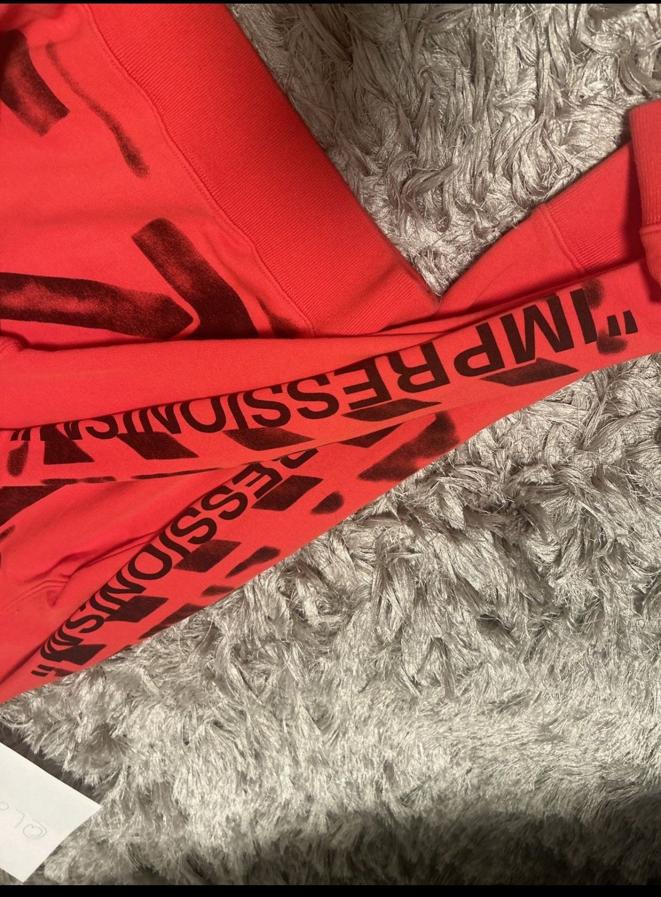 Off-White × Vintage OFF WHITE DIAG STENCIL HOODIE Size US XXS / EU 40 - 5 Thumbnail