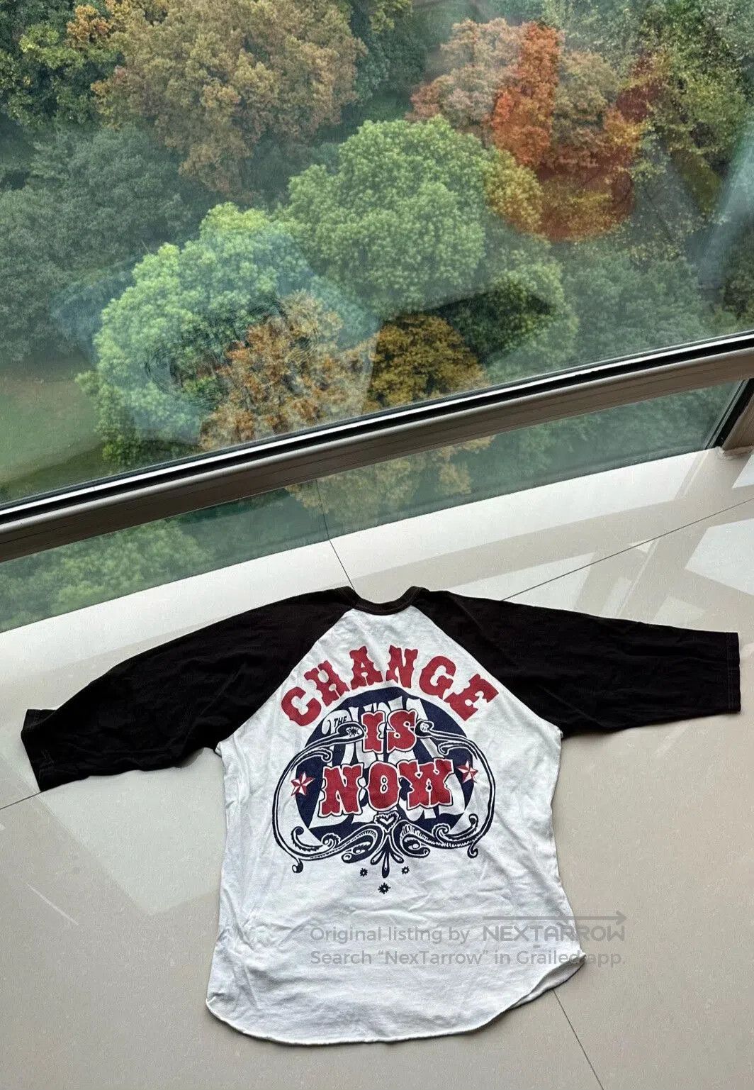 Freewheelers vintage black and white graphic baseball shirt. Size US L / EU 52-54 / 3 - 2 Thumbnail