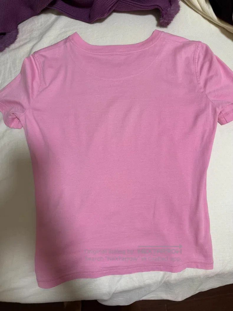 Hermes Hermes Pink Short Sleeve T-Shirt Size XS / US 0-2 / IT 36-38 - 2 Thumbnail