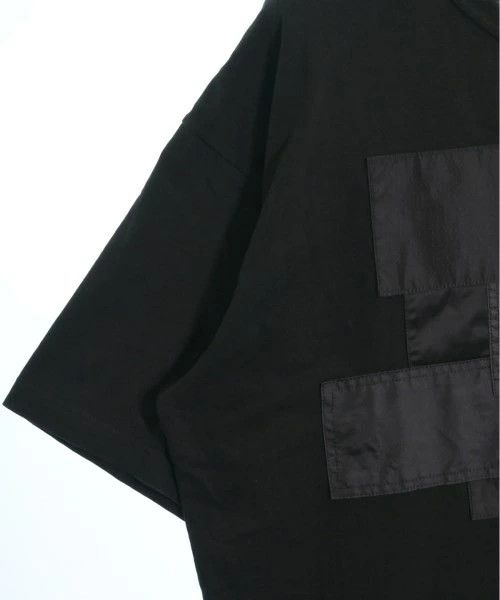 Comme des Garcons Homme T-Shirts Short Sleeve Round Neck Cotton Black Size US L / EU 52-54 / 3 - 6 Thumbnail