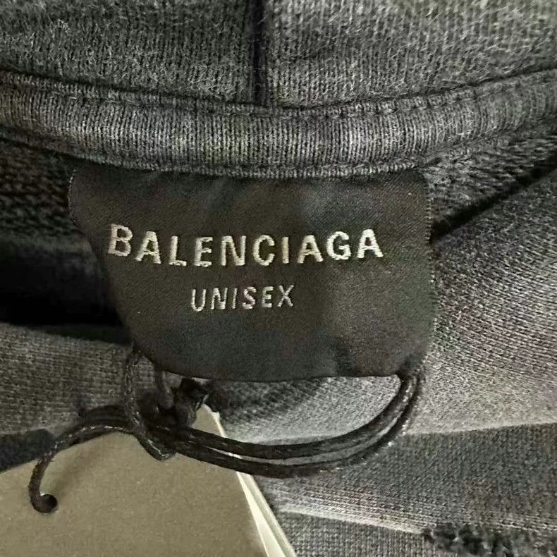 Balenciaga Balenciaga Front and Back Embroidered Paint Splash Destroy Size US XS / EU 42 / 0 - 5 Thumbnail