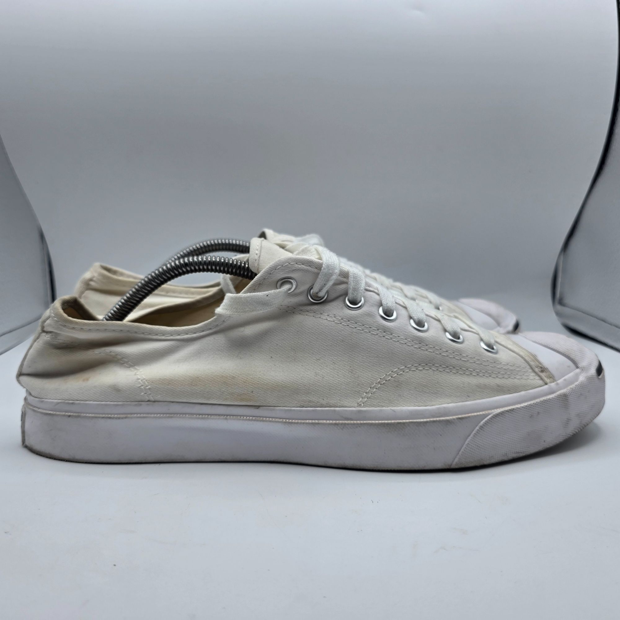 Converse Converse Jack Purcell Ox Mens Size 11.5 White Sneaker Shoes Size US 11.5 / EU 44-45 - 12 Thumbnail