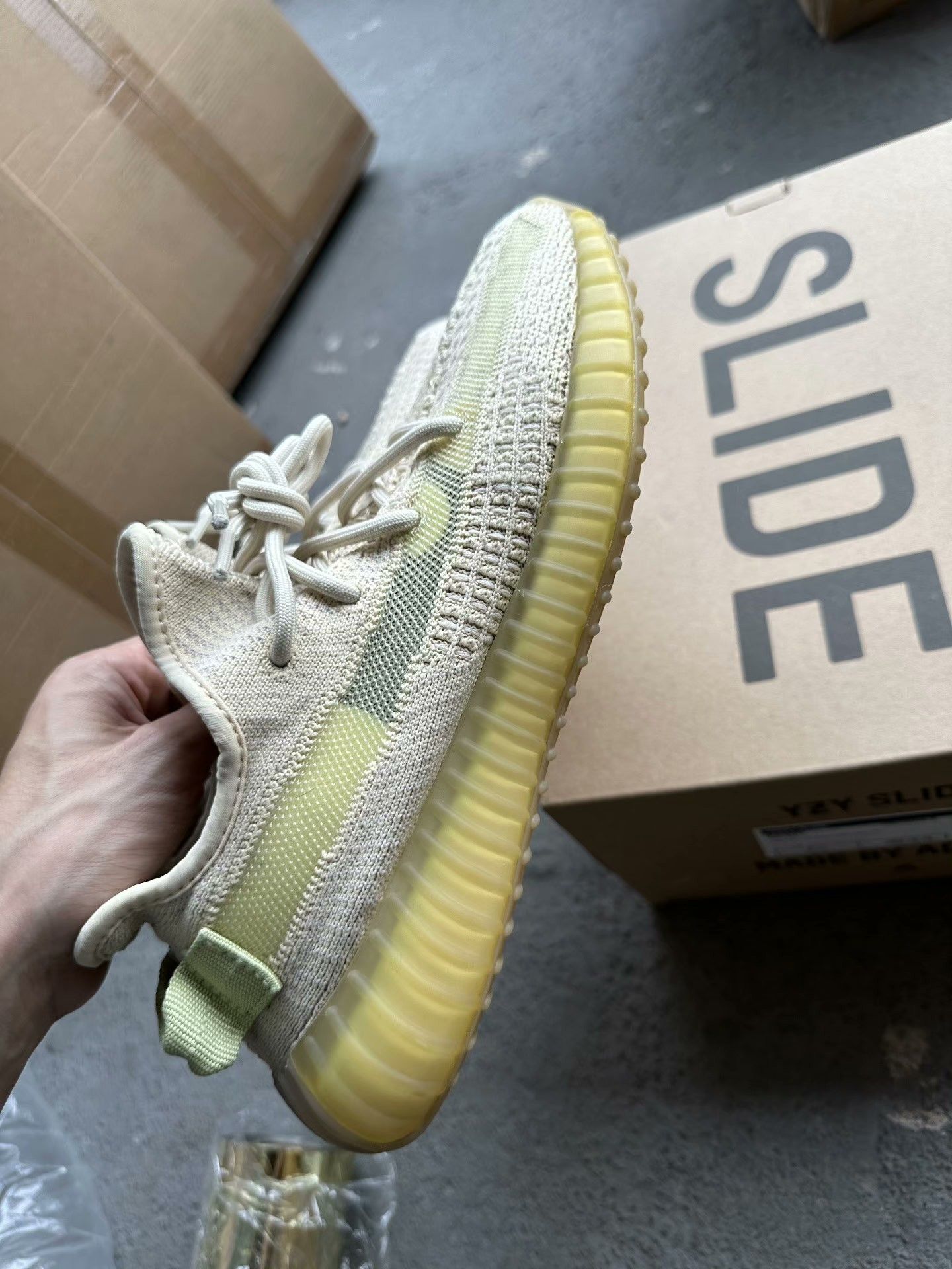 Adidas Adidas YEEZY350 Limited Yellow Lowtop Sneakers 39 Men Size US 6.5 / EU 39-40 - 1 Thumbnail