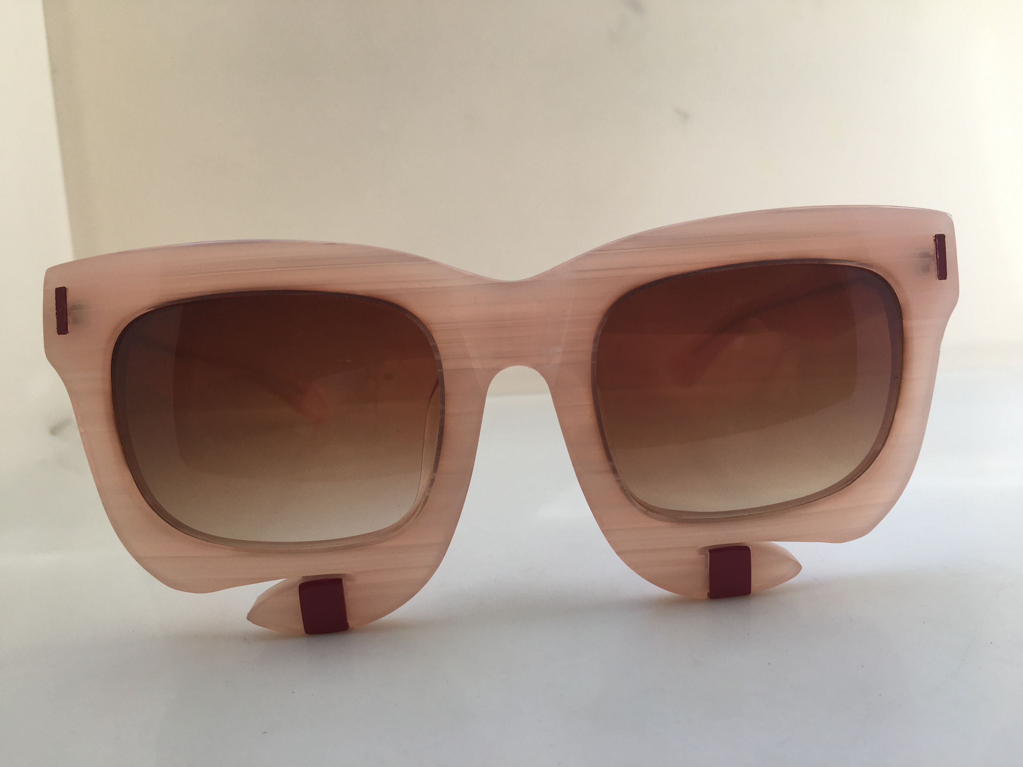 Other Rain Handmade Pink Acetate Diva Girls Sunglasses Frame Size ONE SIZE - 1 Thumbnail