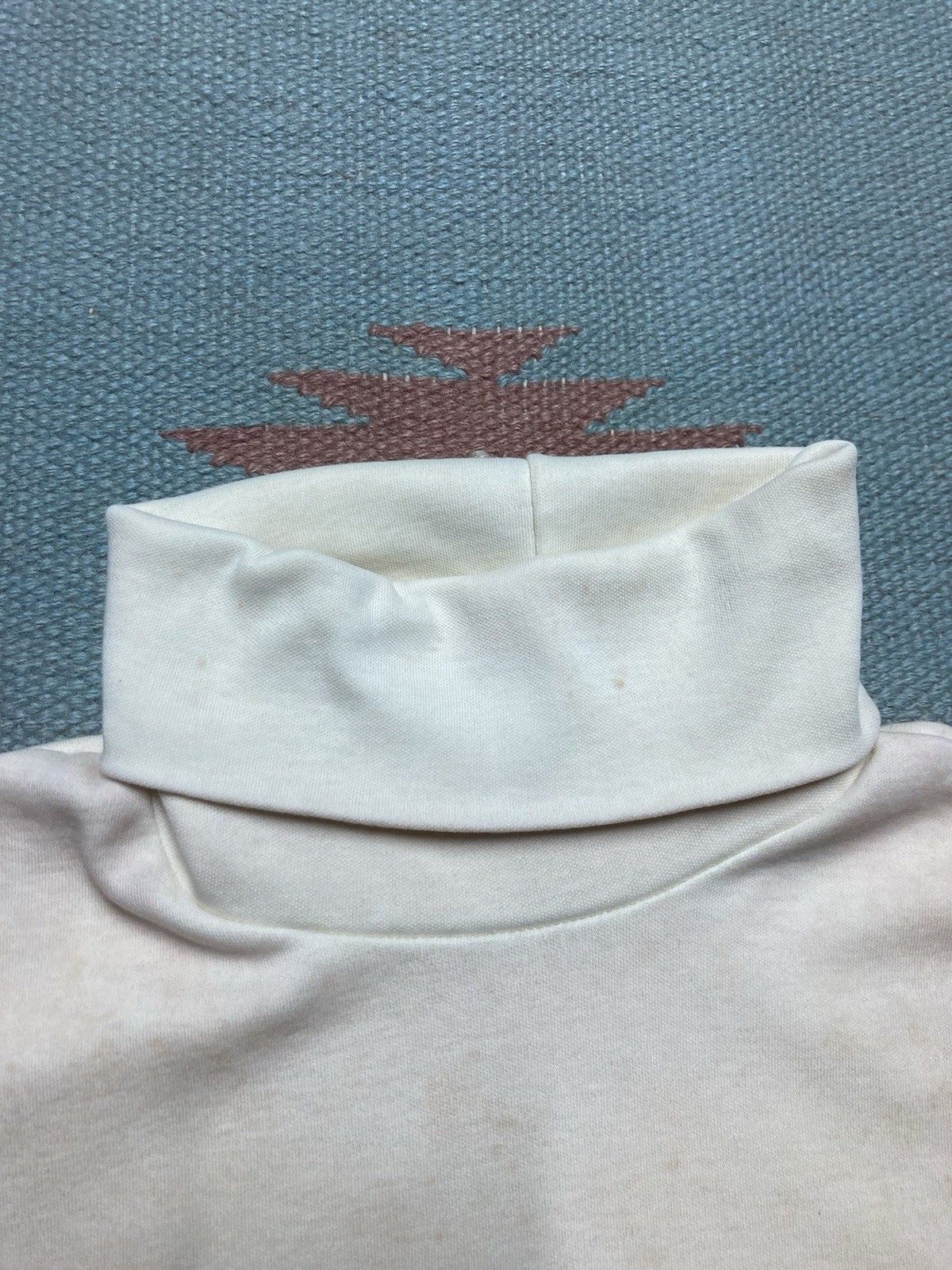 Vintage 70s t shirt turtleneck sears soft cotton distressed small Size US S / EU 44-46 / 1 - 8 Thumbnail