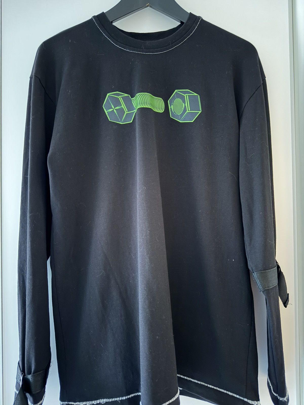 Drain Gang × Sad Boys Drain Gang bladee SBE Bolts Longsleeve SBG love useless Size US S / EU 44-46 / 1 - 1 Thumbnail