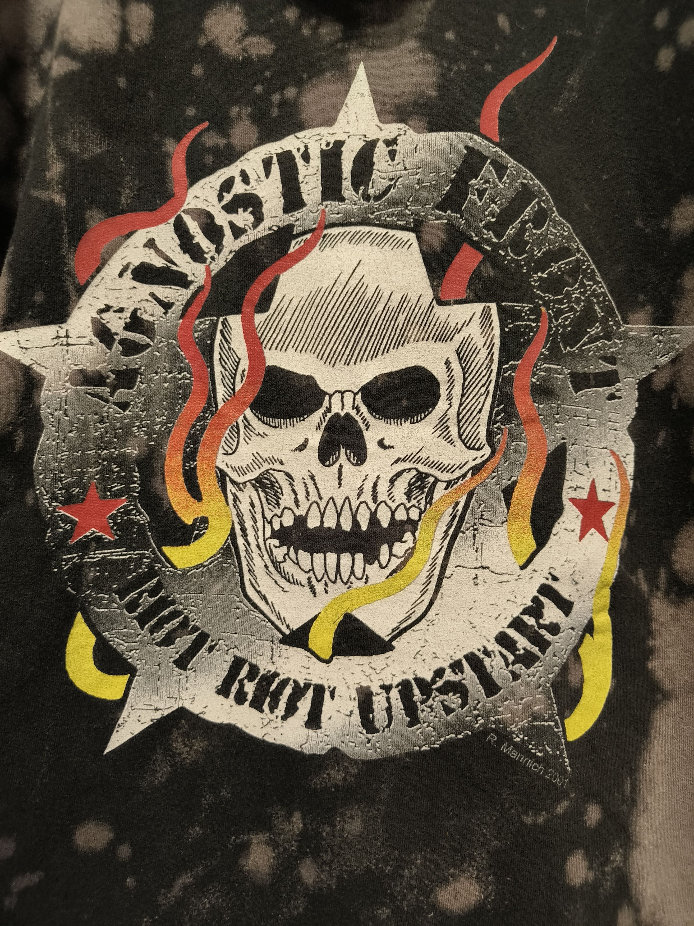 Band Tees Vintage Agnostic front (riot riot upstart) hoodie Size US XL / EU 56 / 4 - 4 Thumbnail