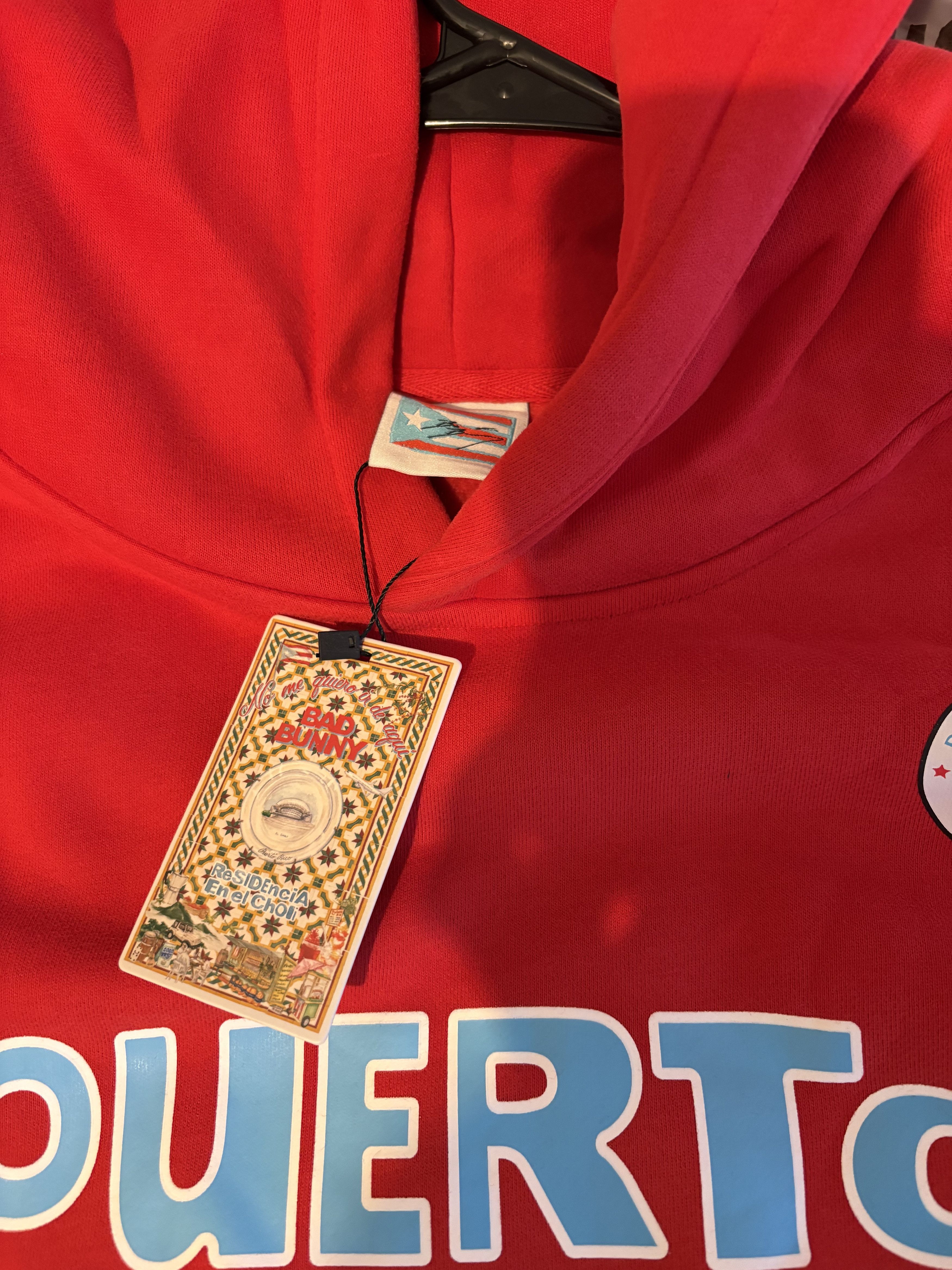 Other Bad Bunny “Puerto Rico” Hoodie – (L) DTMF Residencia Size US L / EU 52-54 / 3 - 5 Thumbnail