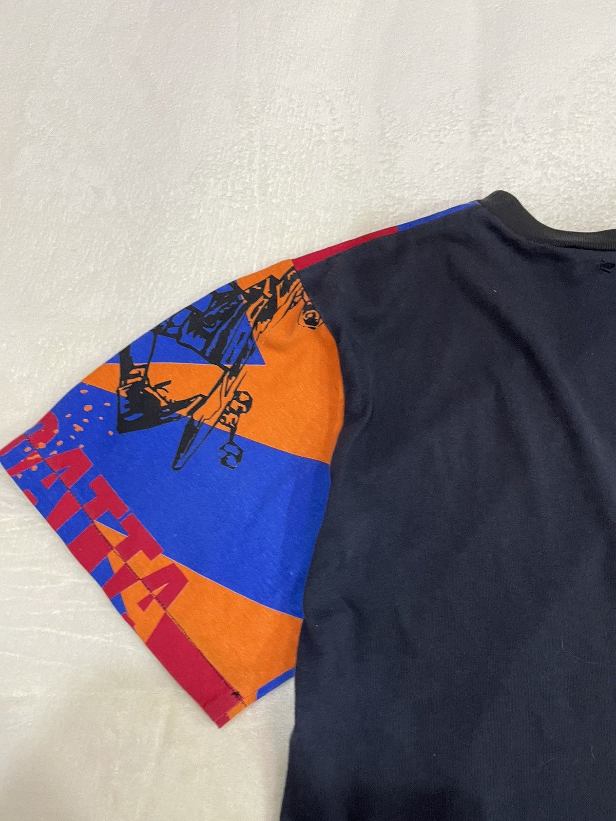 Vintage Vintage 80s Overprinted Skate T-shirt All Single Stitiching Size US S / EU 44-46 / 1 - 18 Thumbnail