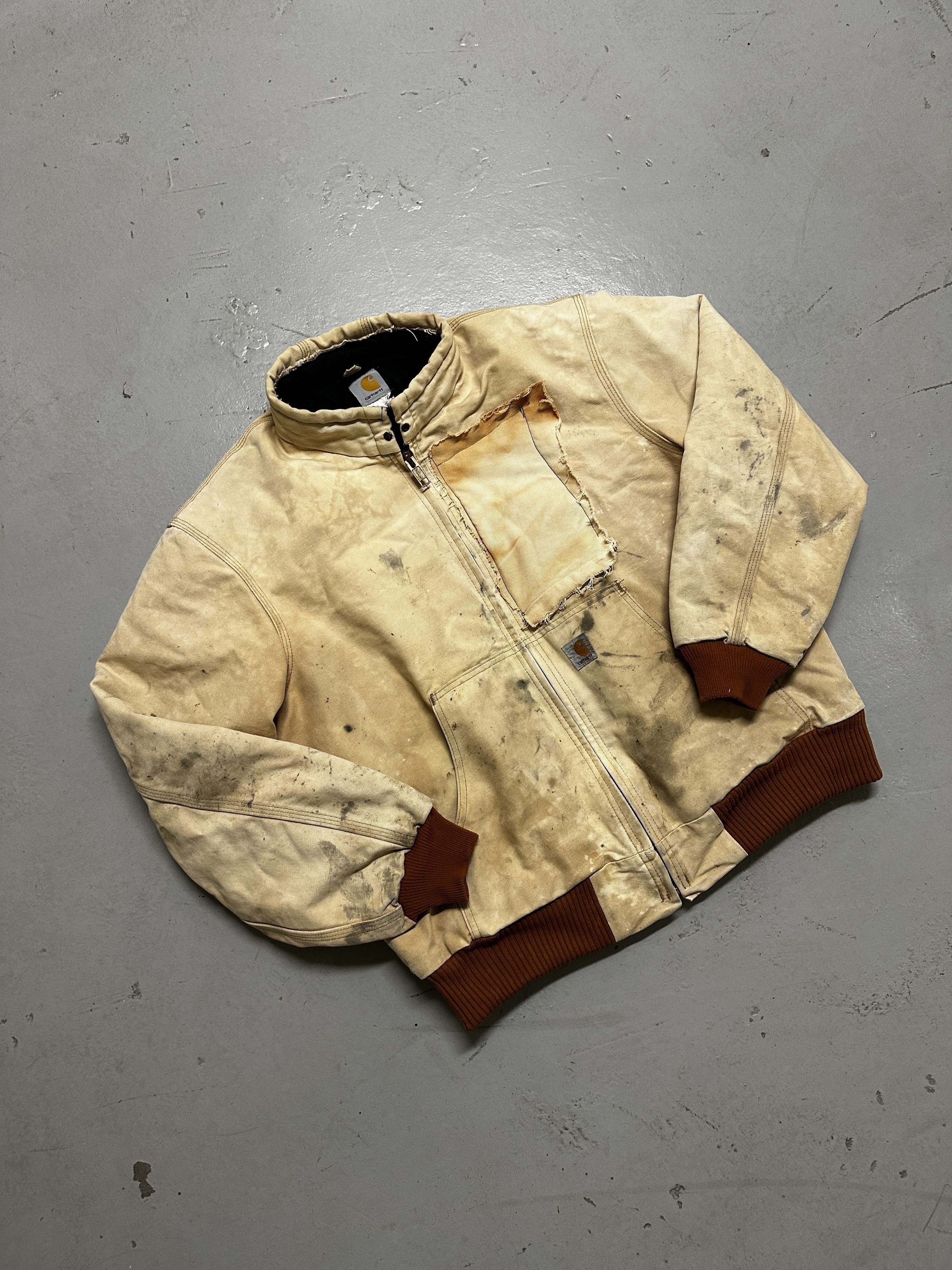 Carhartt Reworked Carhartt Detroit Style Jacket Size US L / EU 52-54 / 3 - 1 Thumbnail